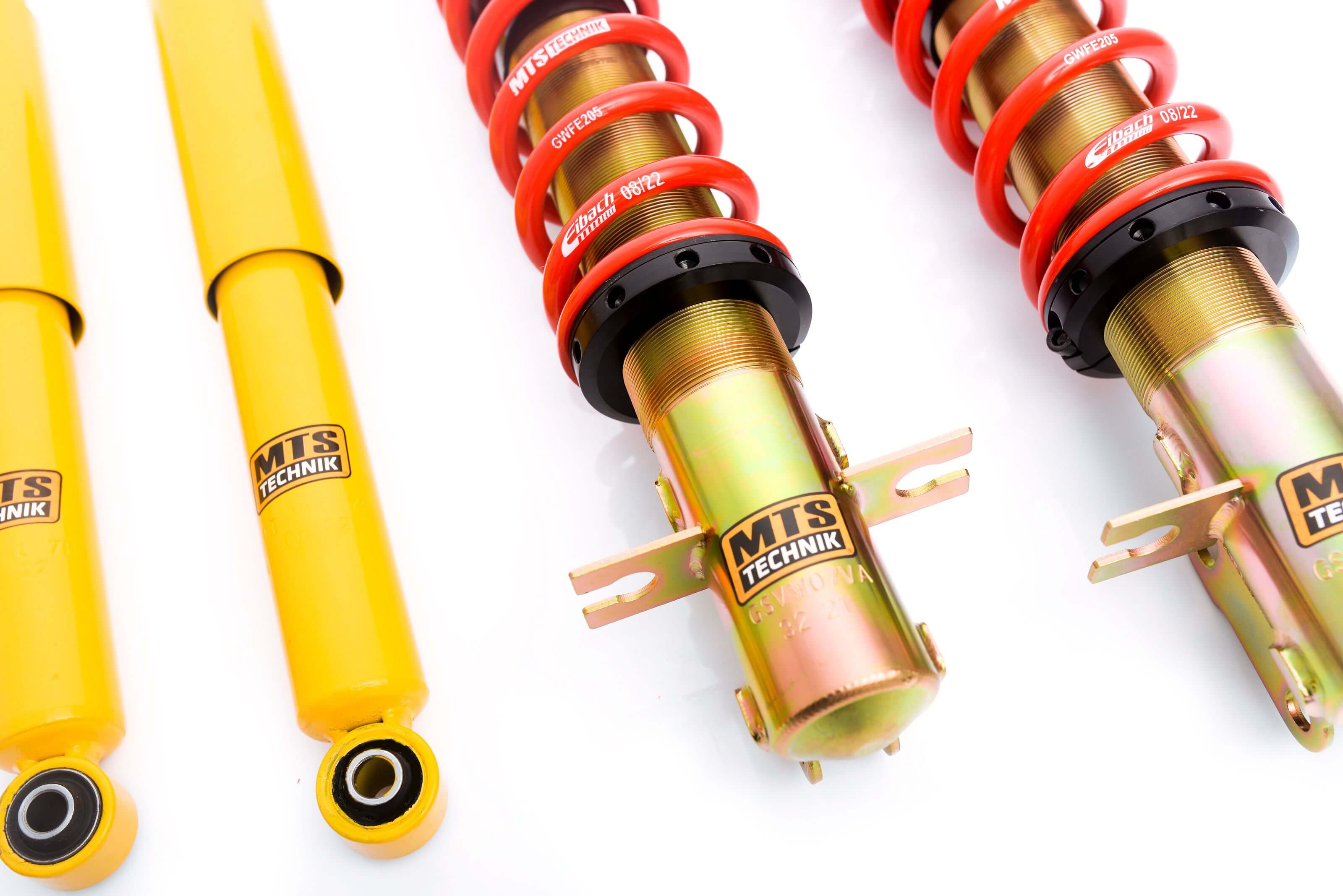 Combinés Filetés MTS Technik Volkswagen Caddy I (14) — Finition Gold — vue 3 [Gold]