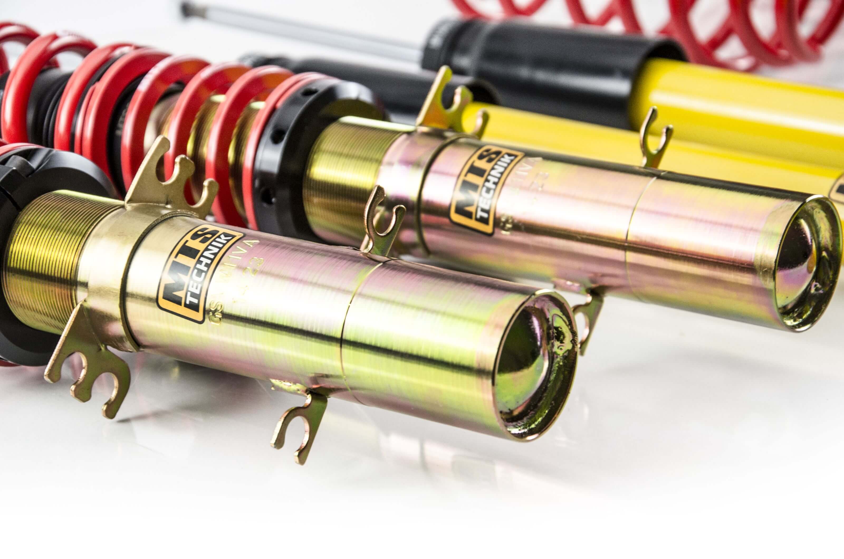 Combinés Filetés MTS Technik Volkswagen Golf IV (1J) — Finition Gold — vue 3 [Gold]