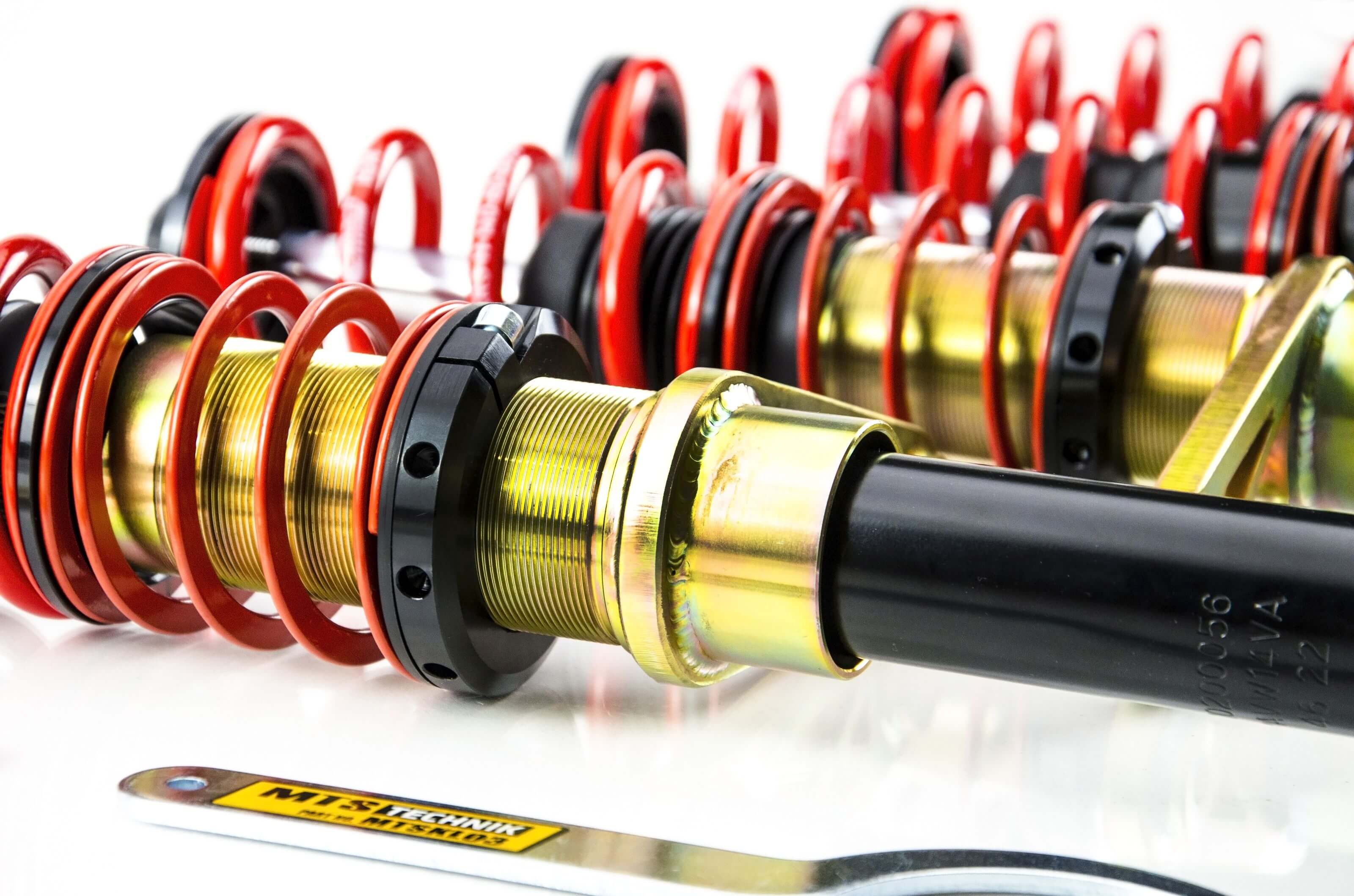 Combinés Filetés MTS Technik Volkswagen Polo II (86C/80) — Finition Gold — vue 3 [Gold]