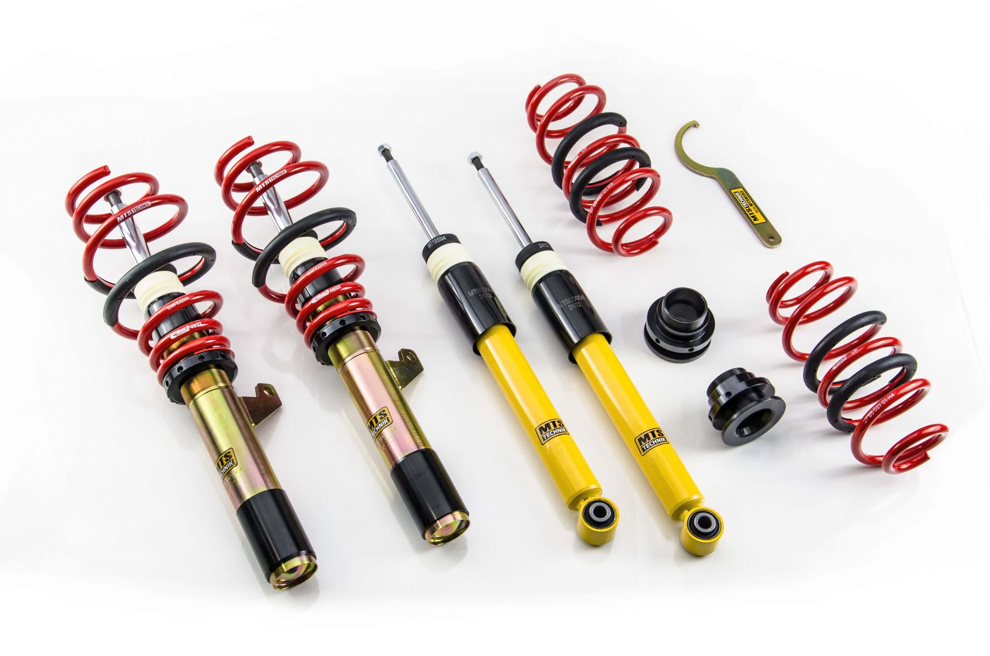 Combinés Filetés MTS Technik Volkswagen Beetle (5C7/5C8) — Finition Gold [Gold]