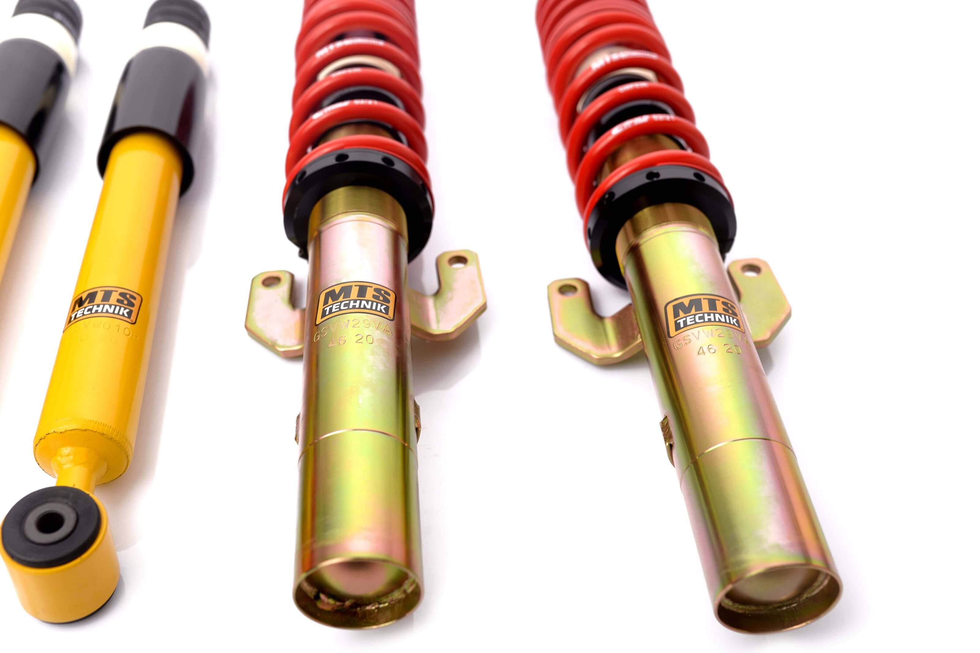 Combinés Filetés MTS Technik Seat Ibiza IV Sc (6J/6P) — Finition Gold — vue 3 [Gold]