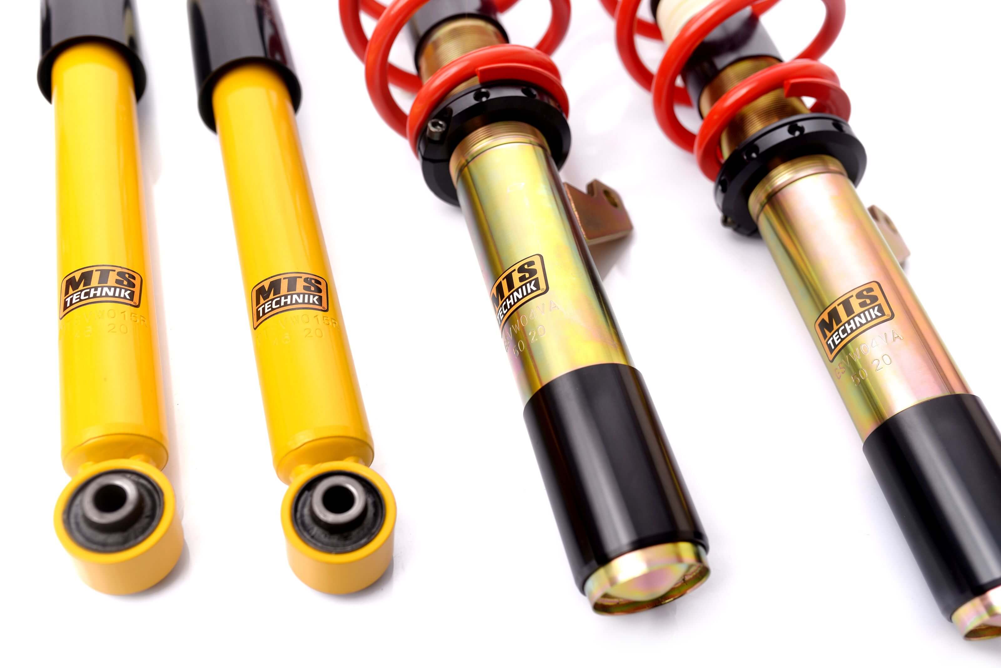 Combinés Filetés MTS Technik Audi A3 (8V) — Finition Gold — vue 3 [Gold]