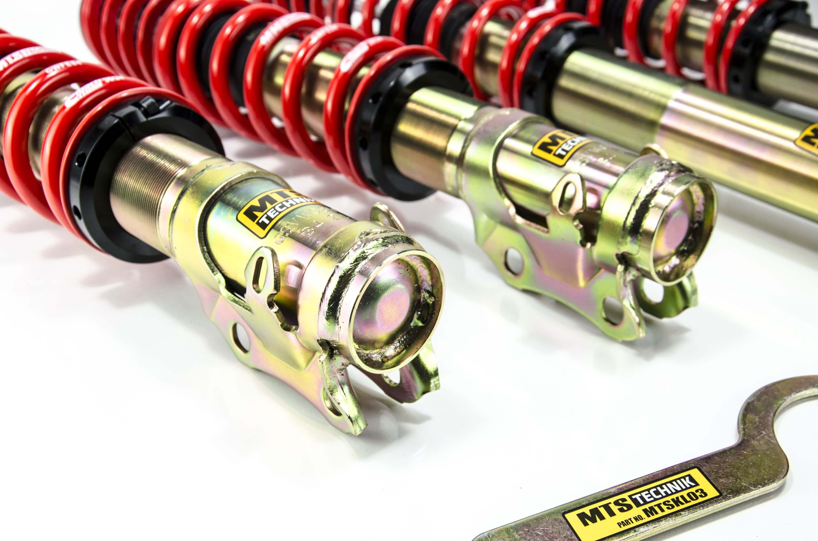 Combinés Filetés MTS Technik Volkswagen Passat B3/b4 (3A2/35I) — Finition Gold — vue 3 [Gold]