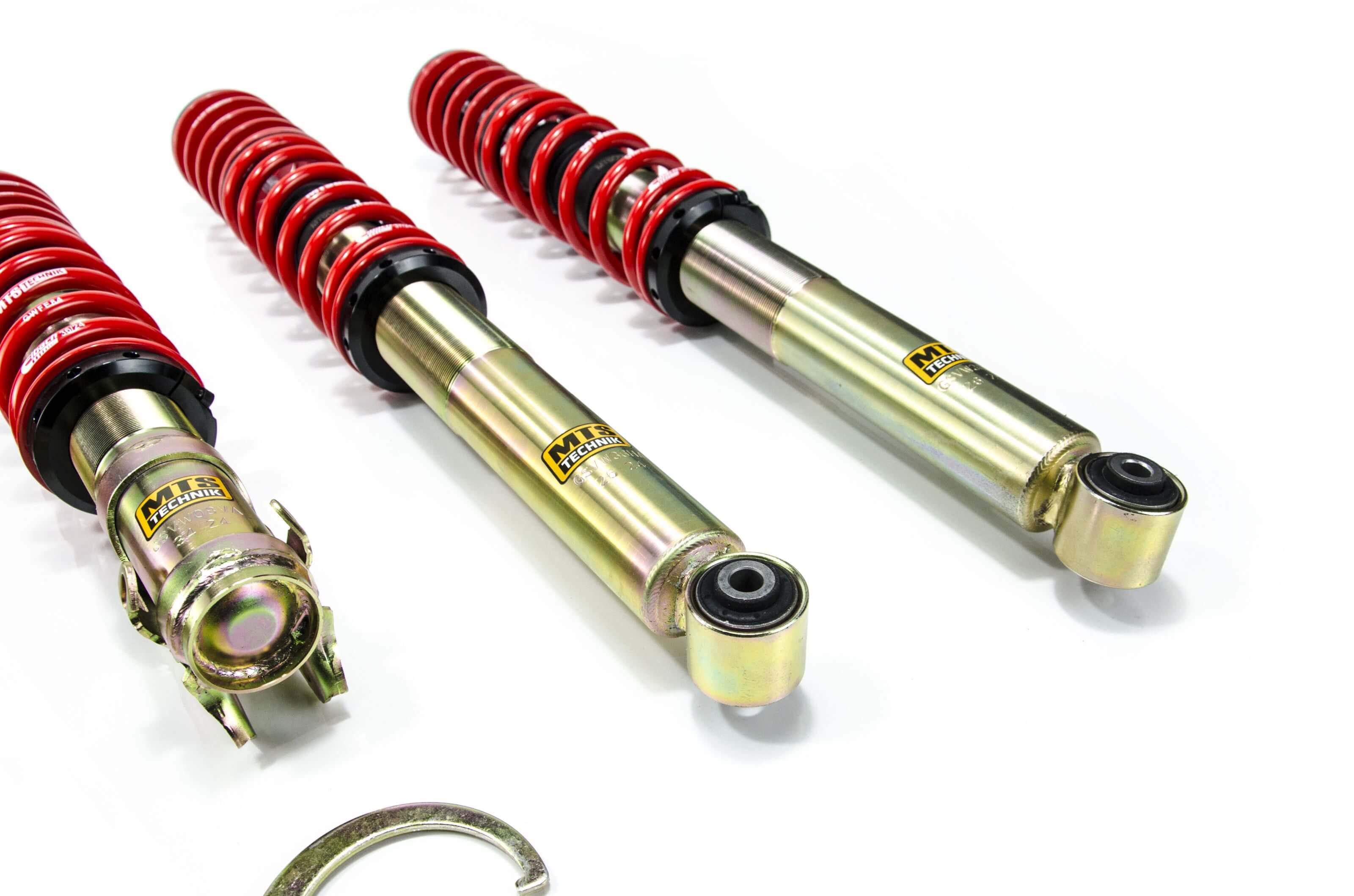 Combinés Filetés MTS Technik Volkswagen Passat B3/b4 (3A2/35I) — Finition Gold — vue 4 [Gold]