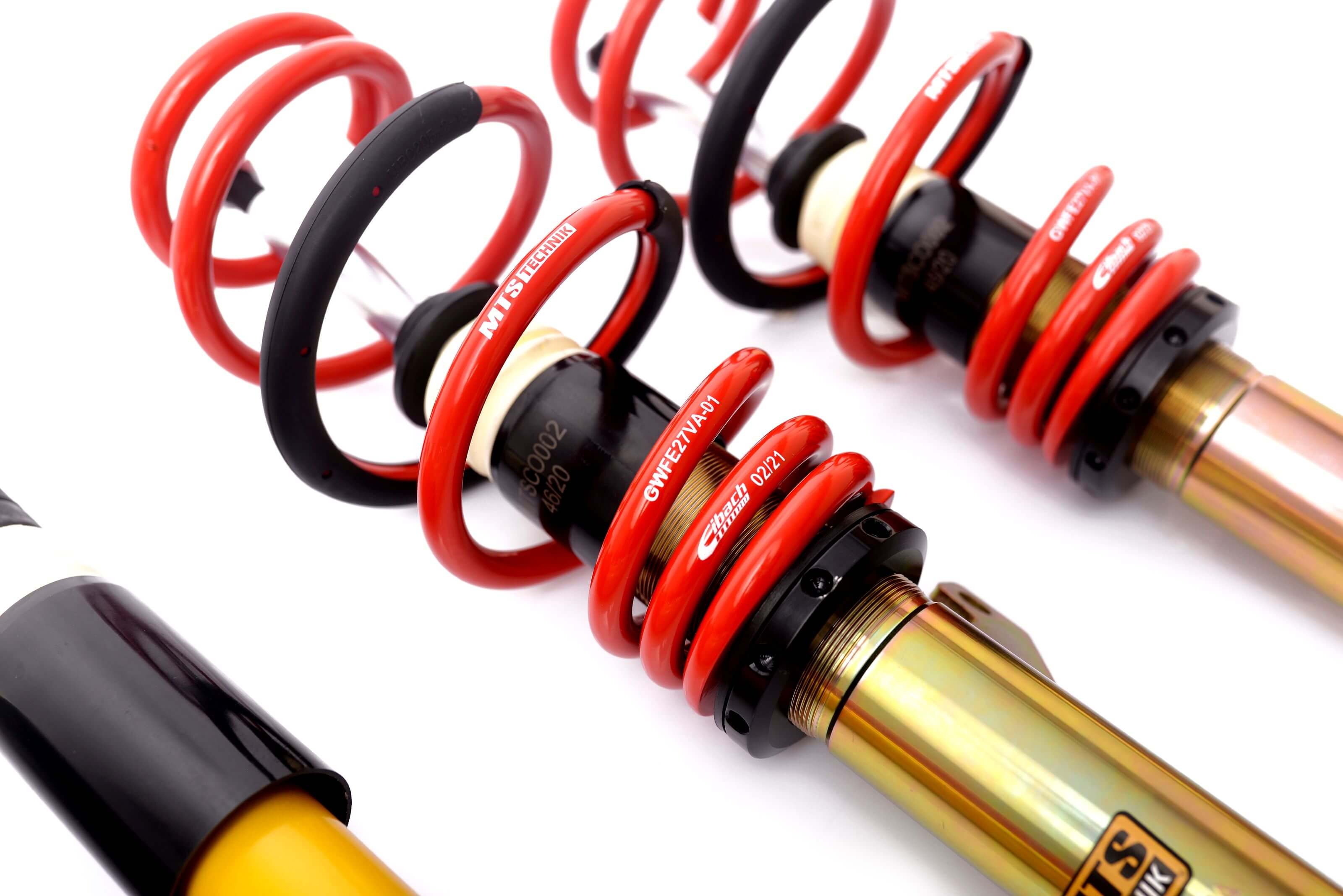 Combinés Filetés MTS Technik Volkswagen Tiguan (5N) — Finition Gold — vue 4 [Gold]
