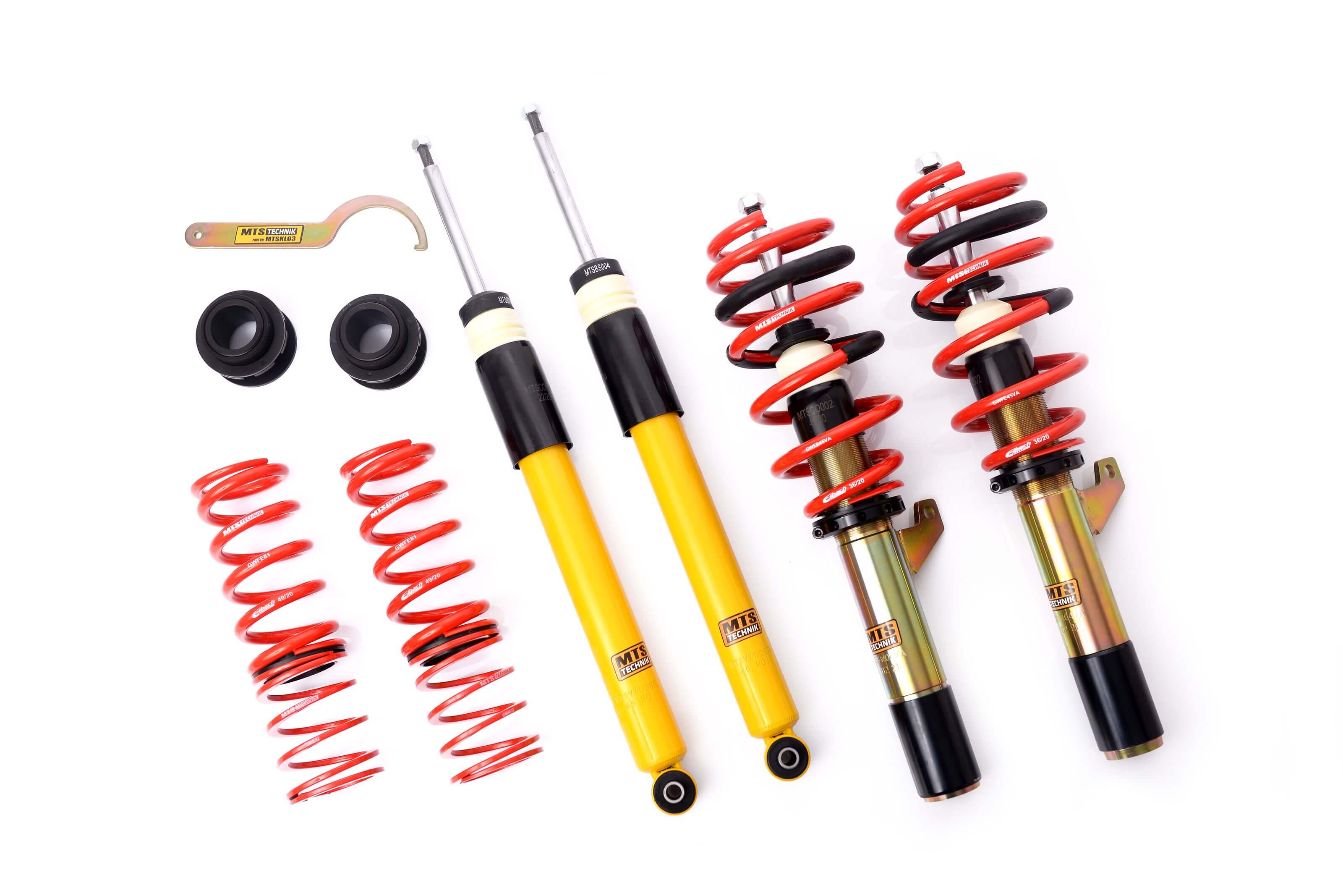 Combinés Filetés MTS Technik Volkswagen T-roc (A11/D11) 4Motion — Finition Gold [Gold]