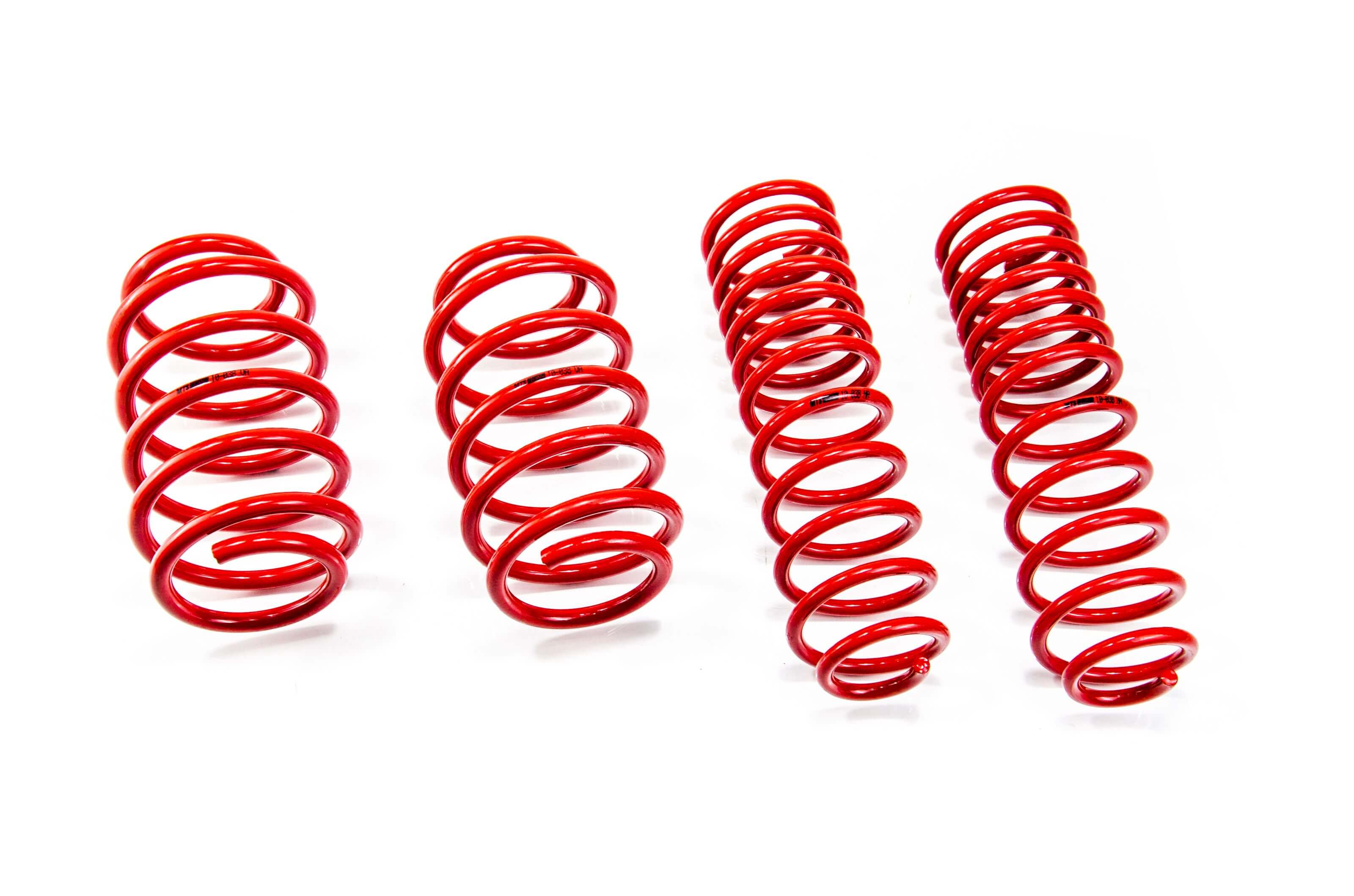 MTS Technik Ressorts Courts AV -60mm AR -40mm pour Audi 80 B4 Saloon (8C) (1991-1994) Homologue TUV