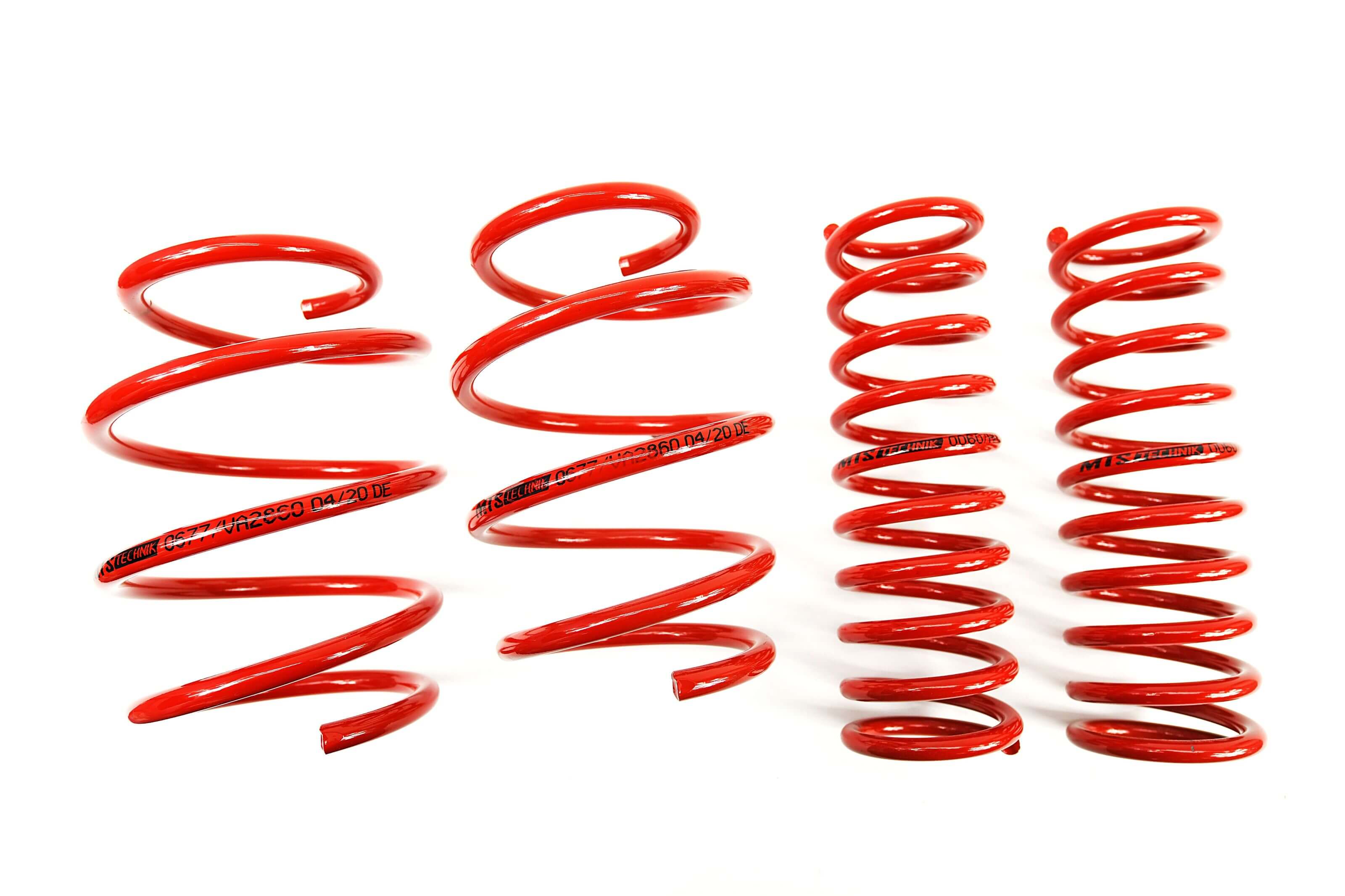MTS Technik Ressorts Courts AV -40mm AR -30mm pour BMW 5 (E39) (1995-2003)