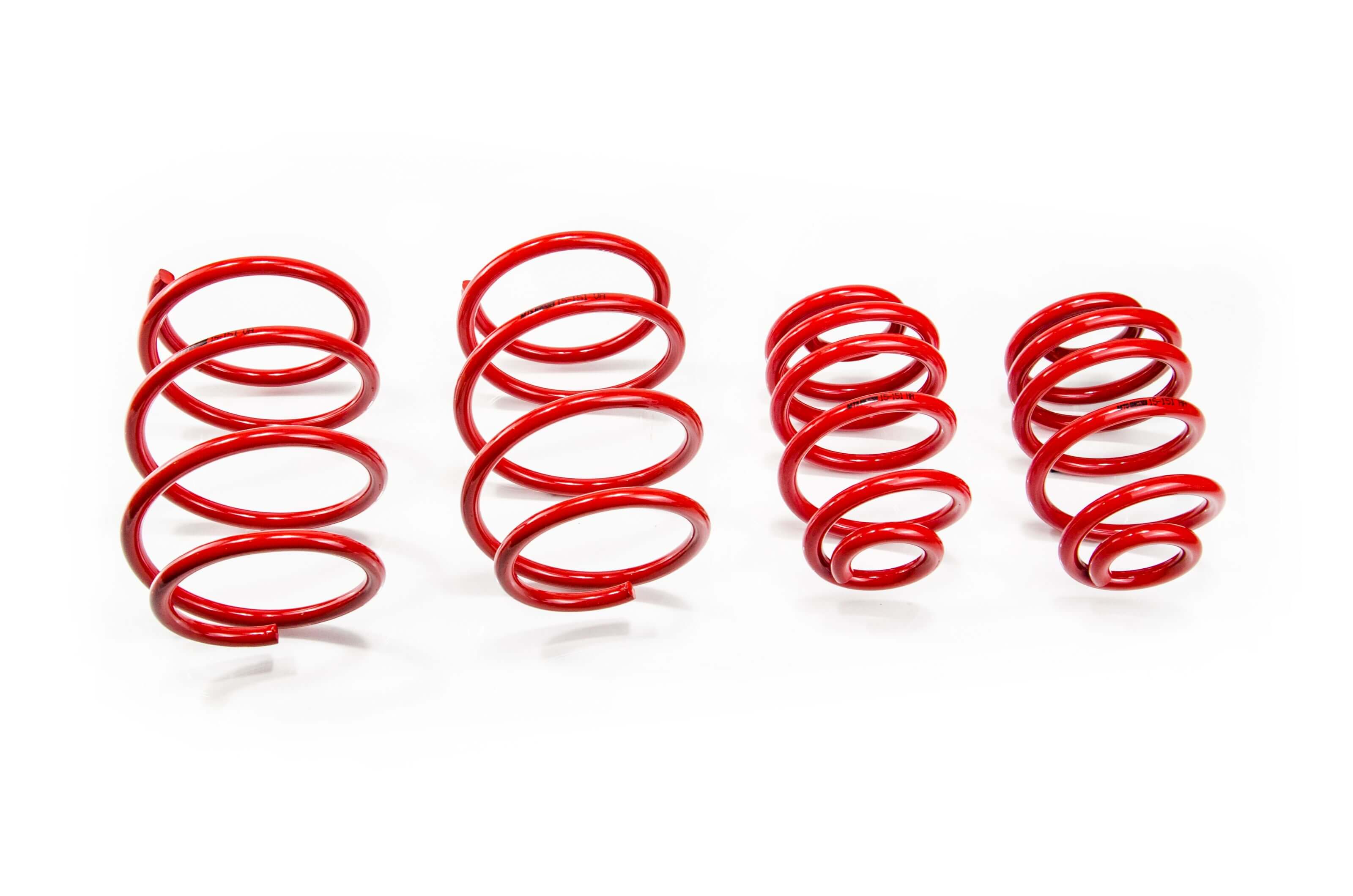 MTS Technik Ressorts Courts AV -40mm AR -30mm pour BMW 3 Coupe (E46) (1998-2006) Homologue TUV