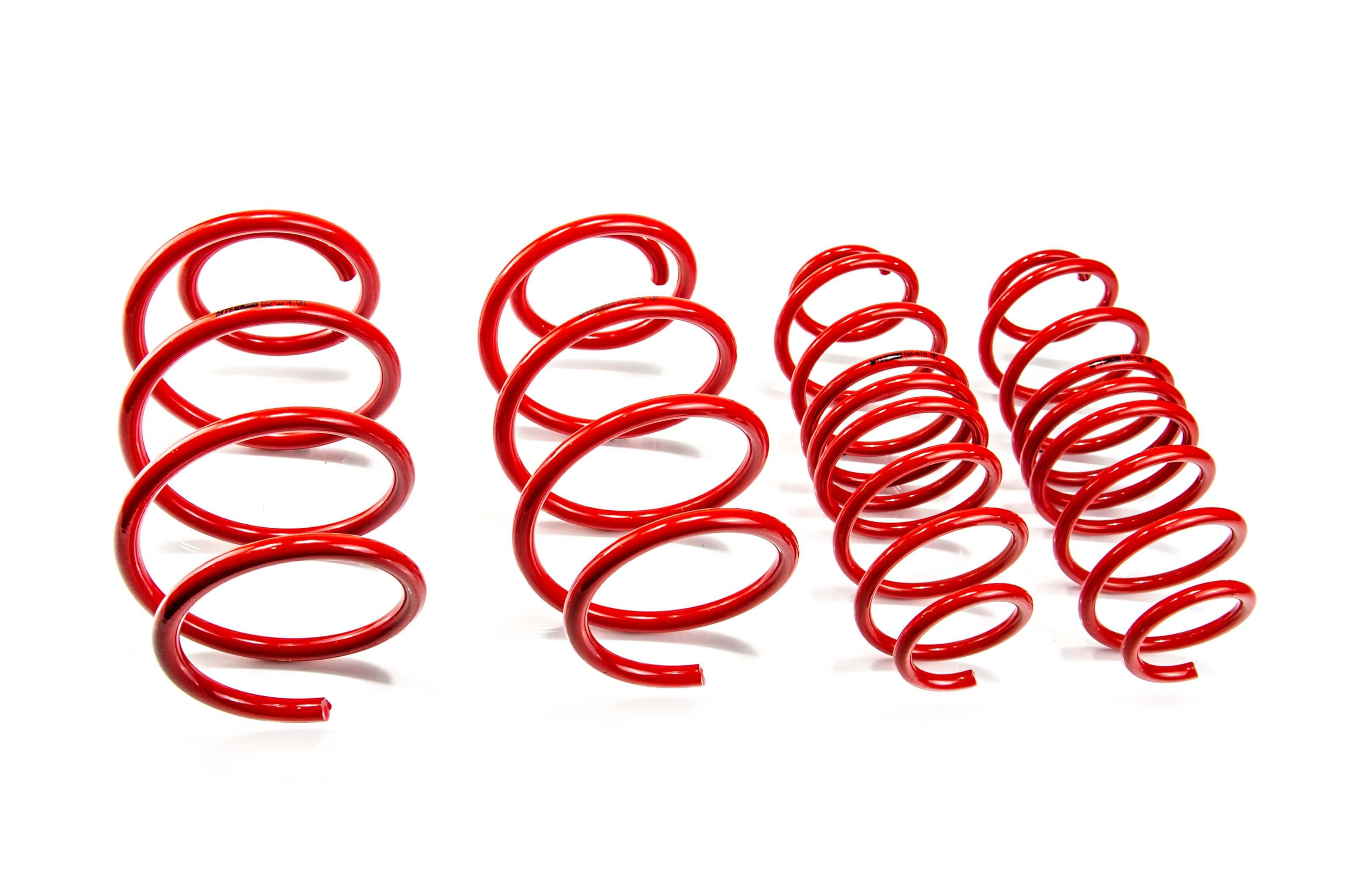 MTS Technik Ressorts Courts AV -25mm AR -30mm pour Peugeot 208 II (UB) (2019+) Homologue TUV