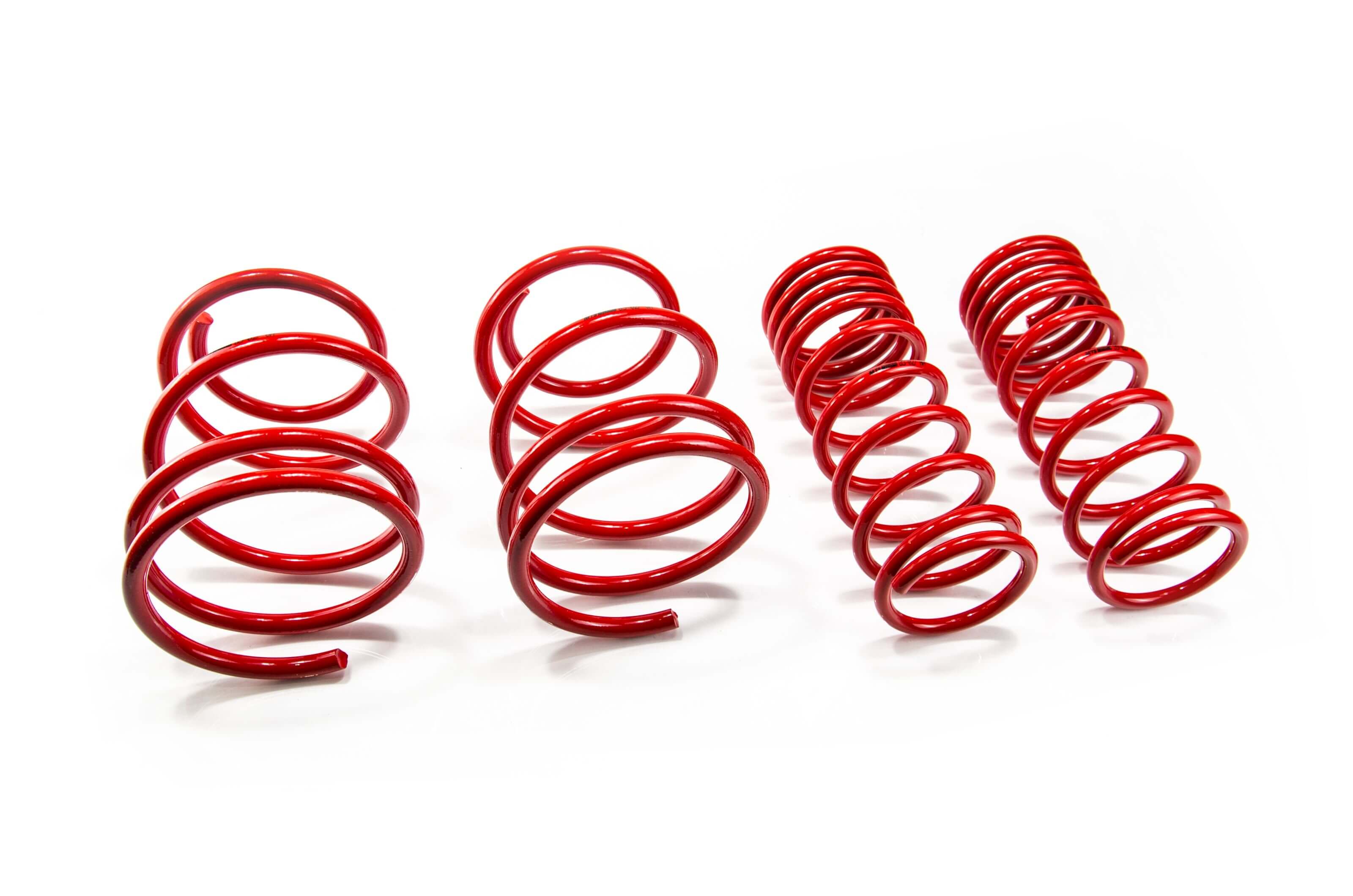 MTS Technik Ressorts Courts AV -25mm AR -25mm pour Subaru IMPREZA Hatchback (GR/GH/G3) (2008-2013) Homologue TUV
