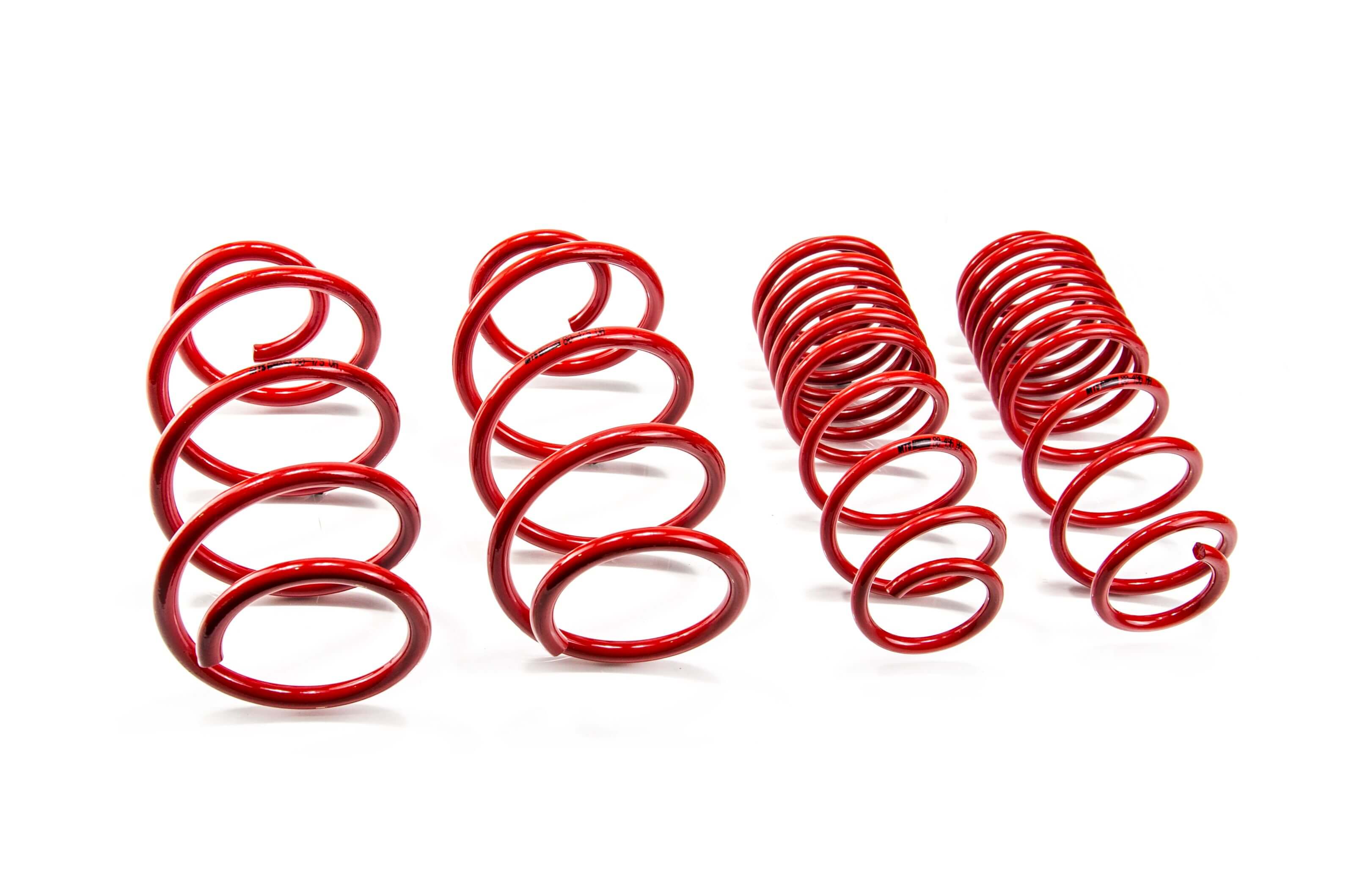 MTS Technik Ressorts Courts AV -25mm AR -30mm pour Volkswagen POLO V (6R1/6C1) (2010-2017) Homologue TUV