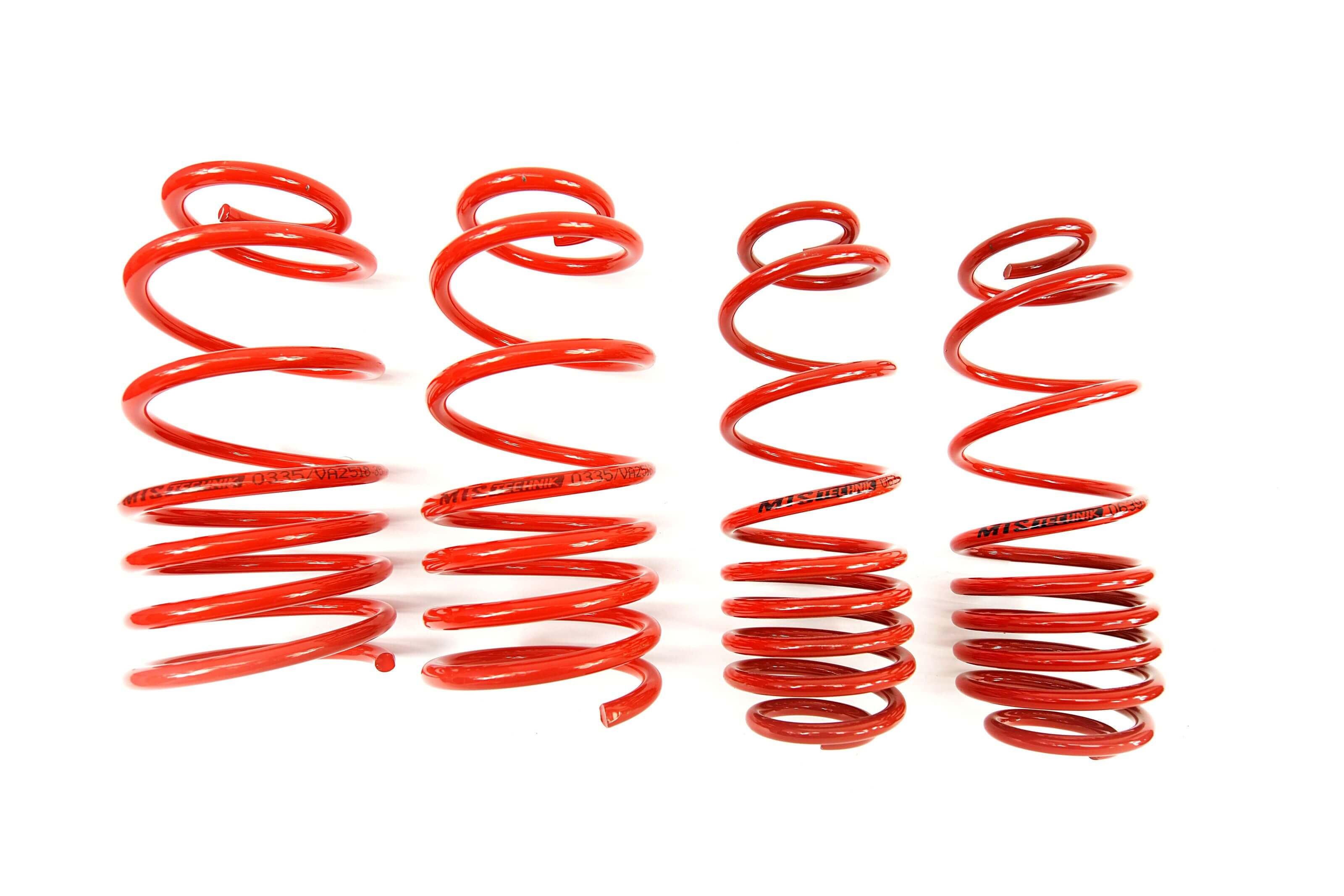 MTS Technik Ressorts Courts AV -35mm AR -35mm pour Audi A3 (8L) (1996-2003)