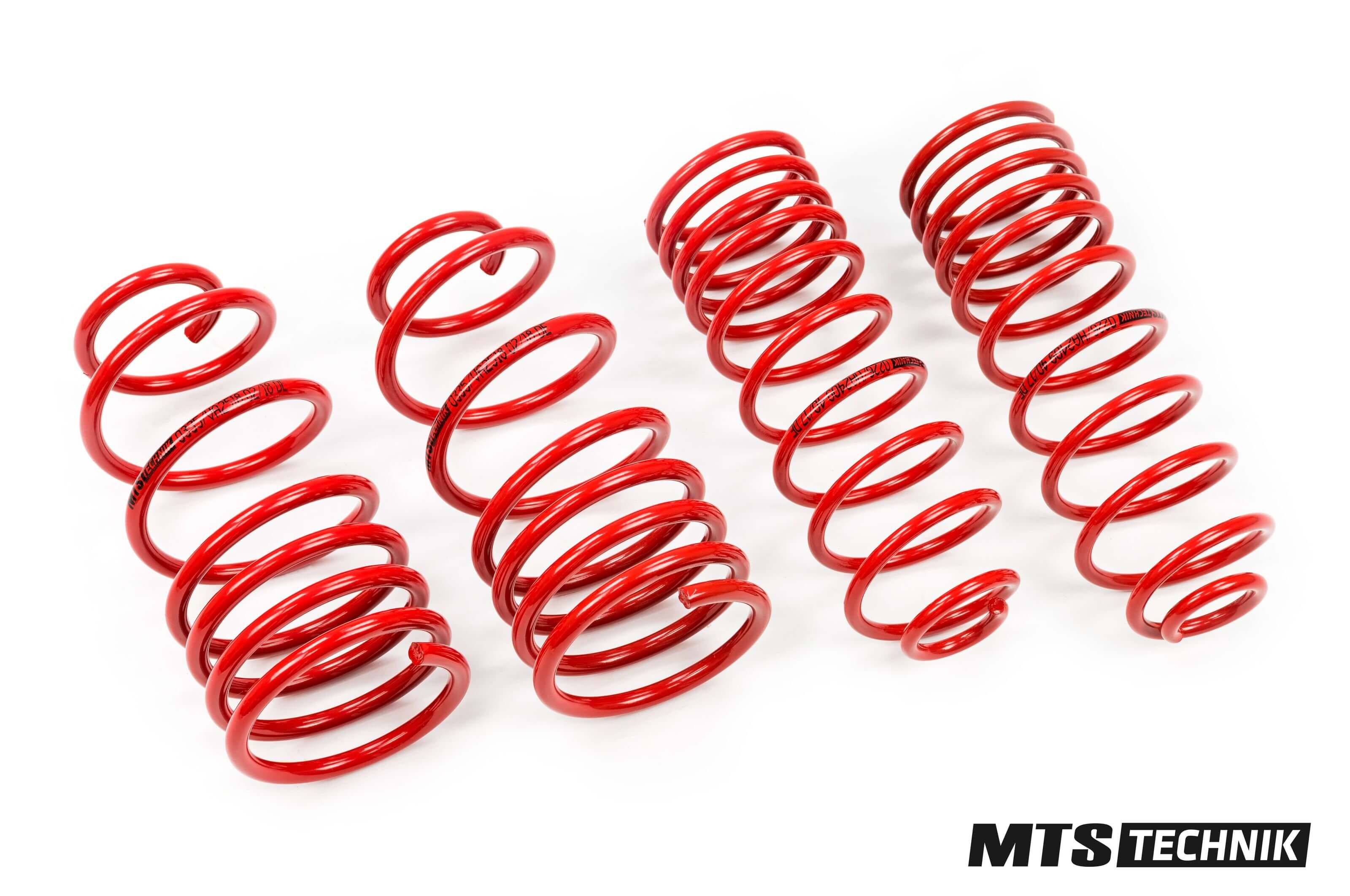 MTS Technik Ressorts Courts AV -40mm AR -35mm pour Volkswagen GOLF III (1H1) (1991-1997)
