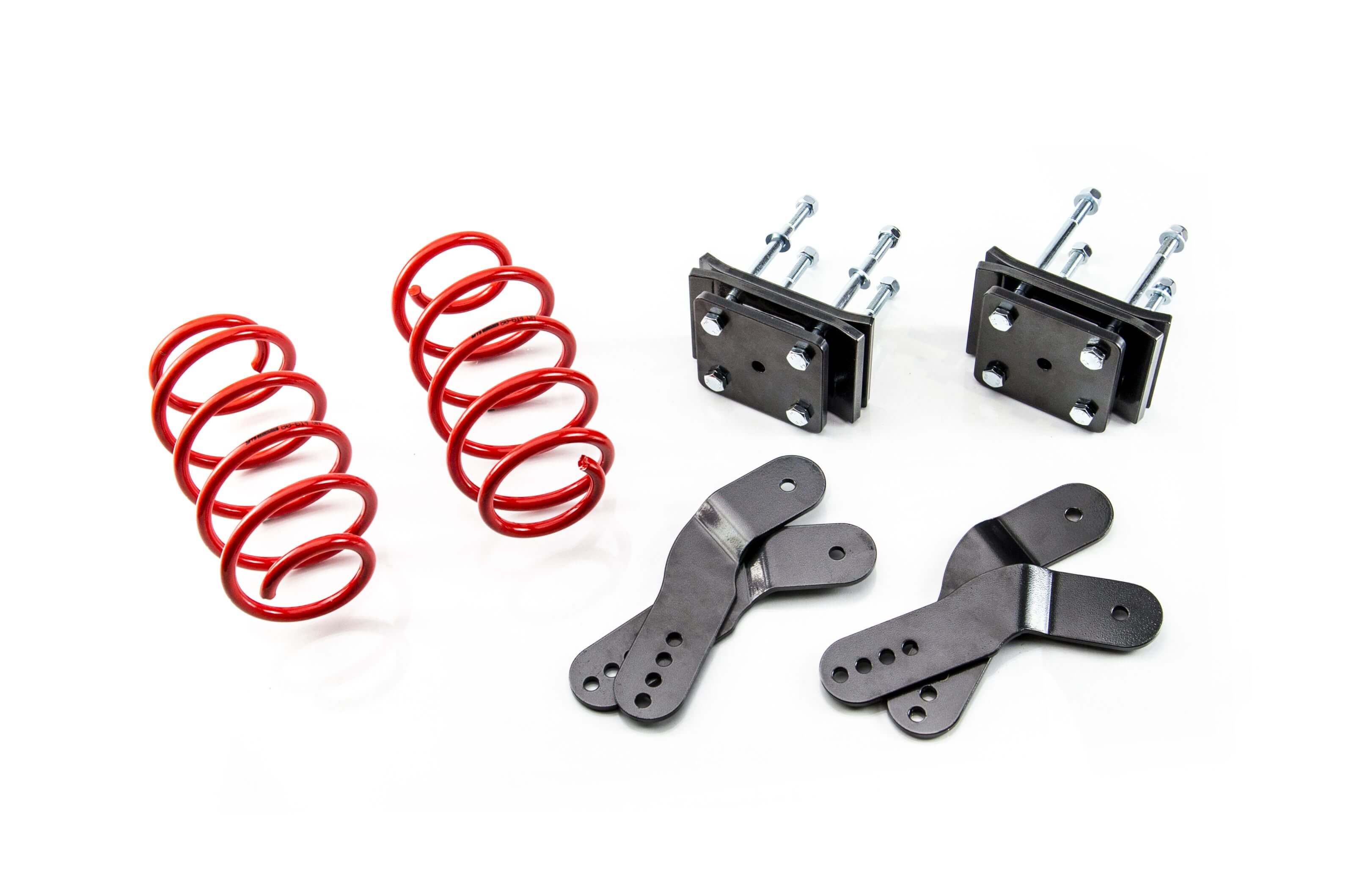 MTS Technik Ressorts Courts AV -40mm AR -45mm pour Volkswagen CADDY III Box Body/MPV (2K/2C) (2004-2015)