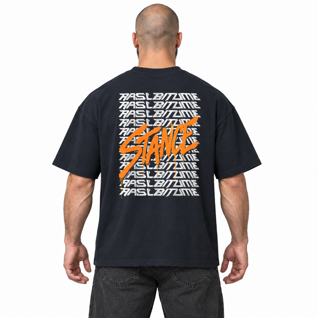 Koszulka T-shirt Stance Club Rasl'Bitume – widok 2