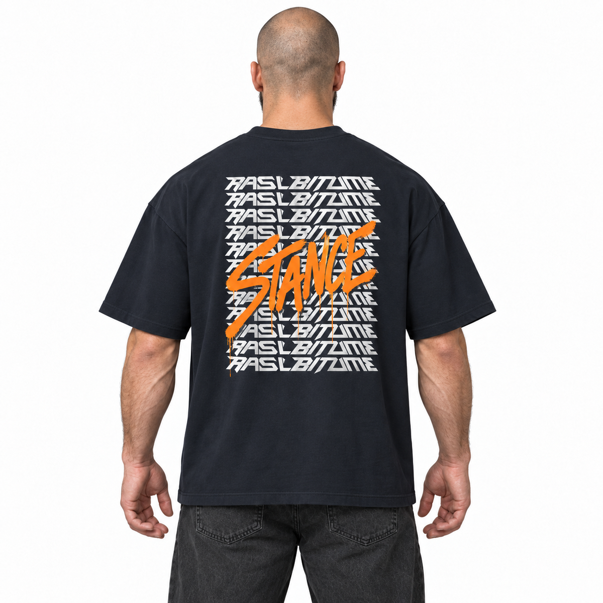 Koszulka T-shirt Stance Club Rasl'Bitume – widok 2