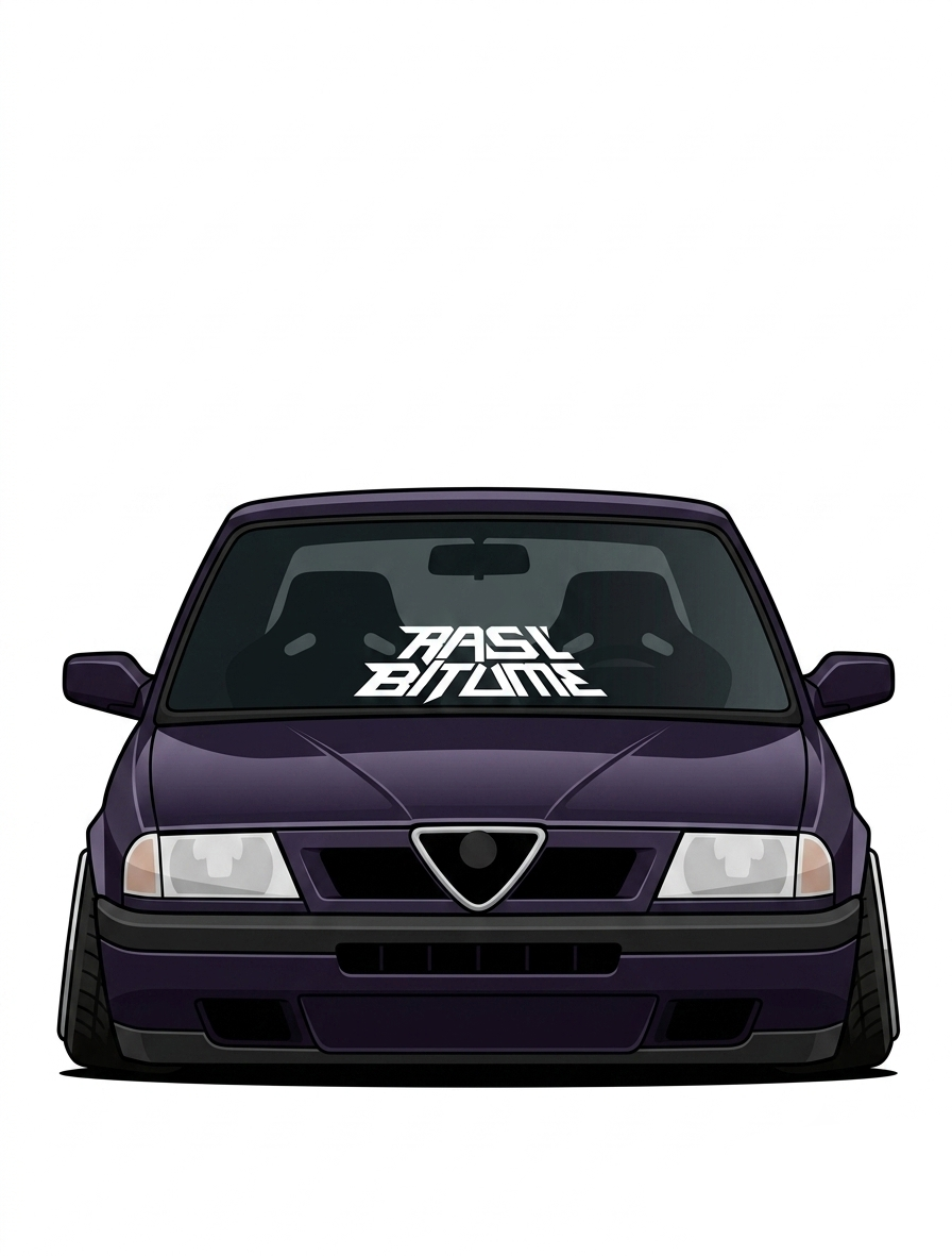 Sticker Crew Rasl'Bitume, Vinyle Premium 500x150mm