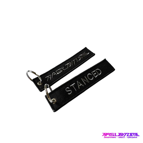 Porte clés brodé STANCED ou rien - Rasl'Bitume