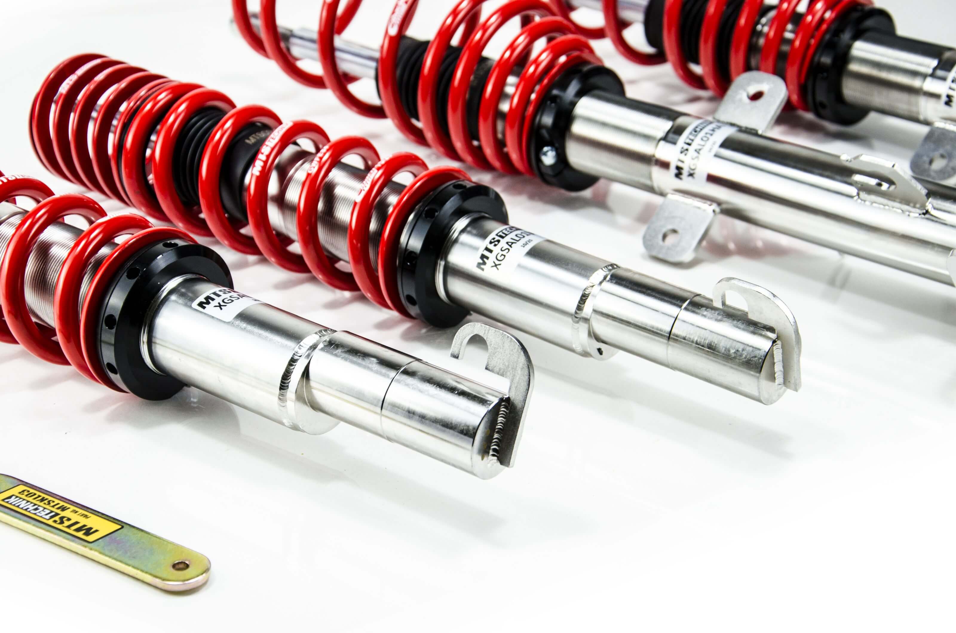 Combinés Filetés MTS Technik Alfa Romeo 147 (937) — Finition Inox — vue 3 [Inox]