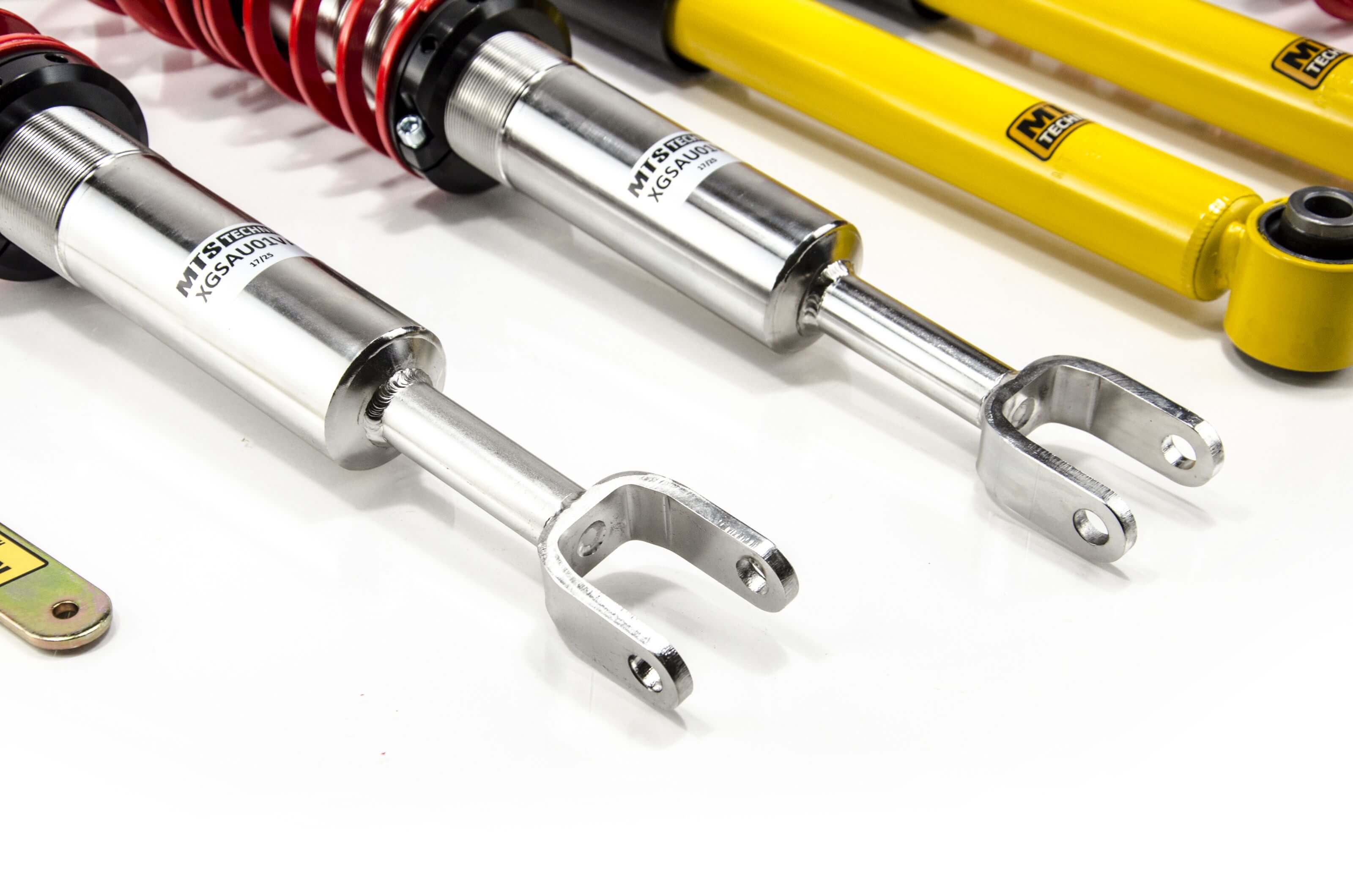 Combinés Filetés MTS Technik Audi A4 B6 (8E) — Finition Inox — vue 2 [Inox]