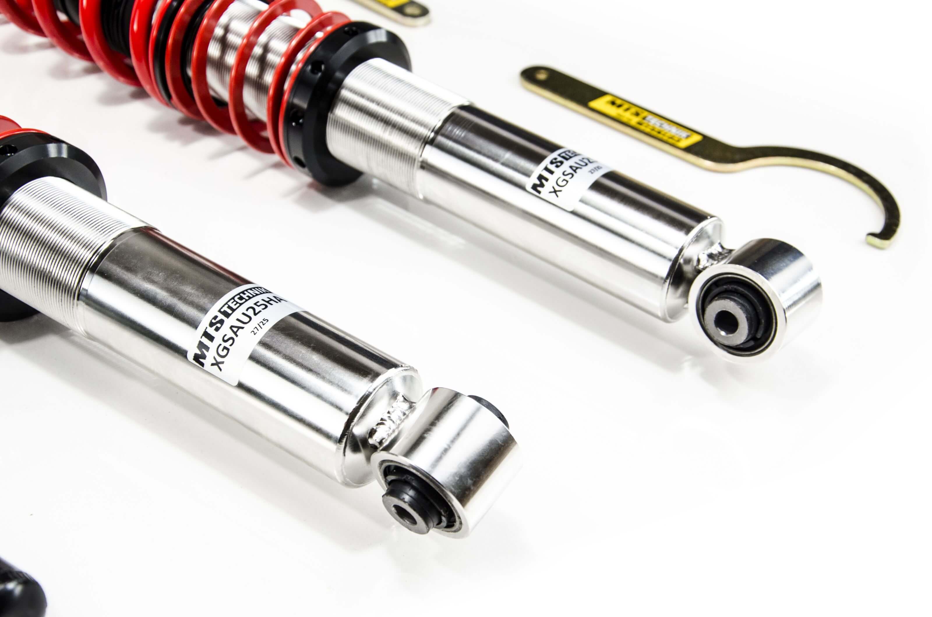 Combinés Filetés MTS Technik Audi 80 B1 (80/82) — Finition Inox — vue 4 [Inox]