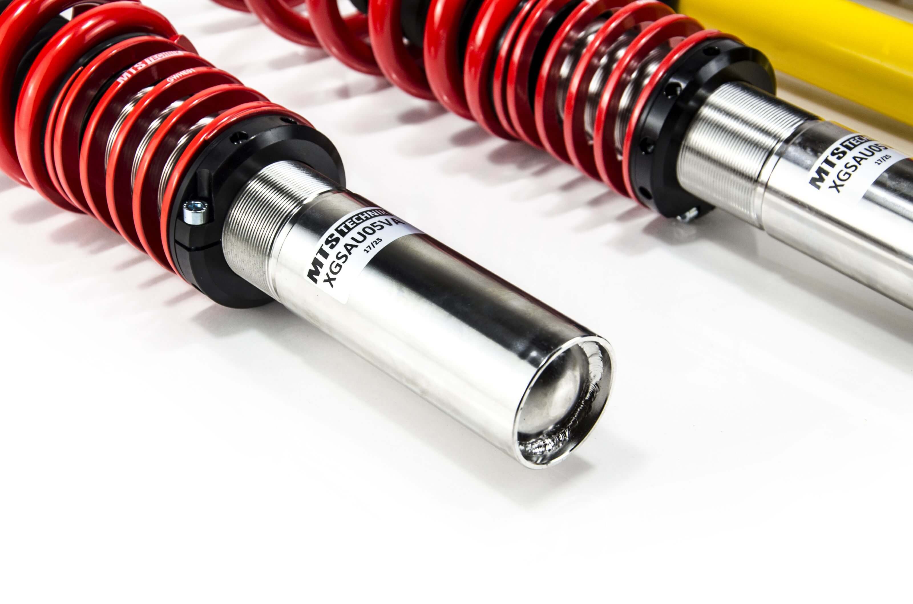 Combinés Filetés MTS Technik Audi A6 C7 (4G) quattro — Finition Inox — vue 2 [Inox]