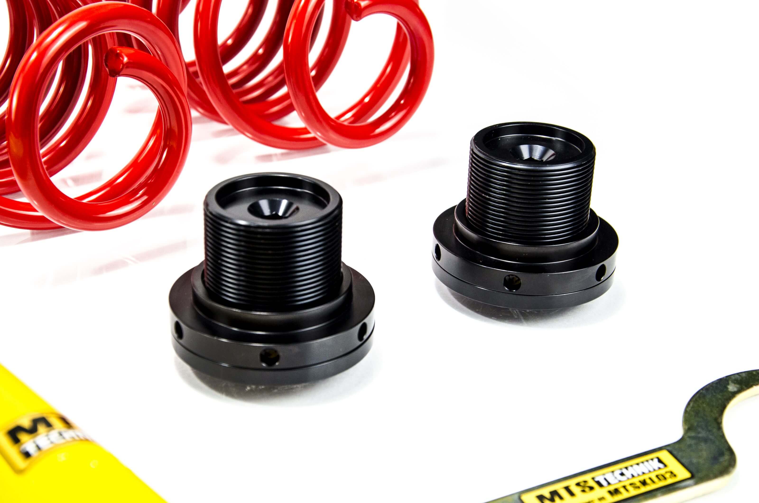Combinés Filetés MTS Technik Porsche Macan (95B) 4x4 — Finition Inox — vue 7 [Inox]