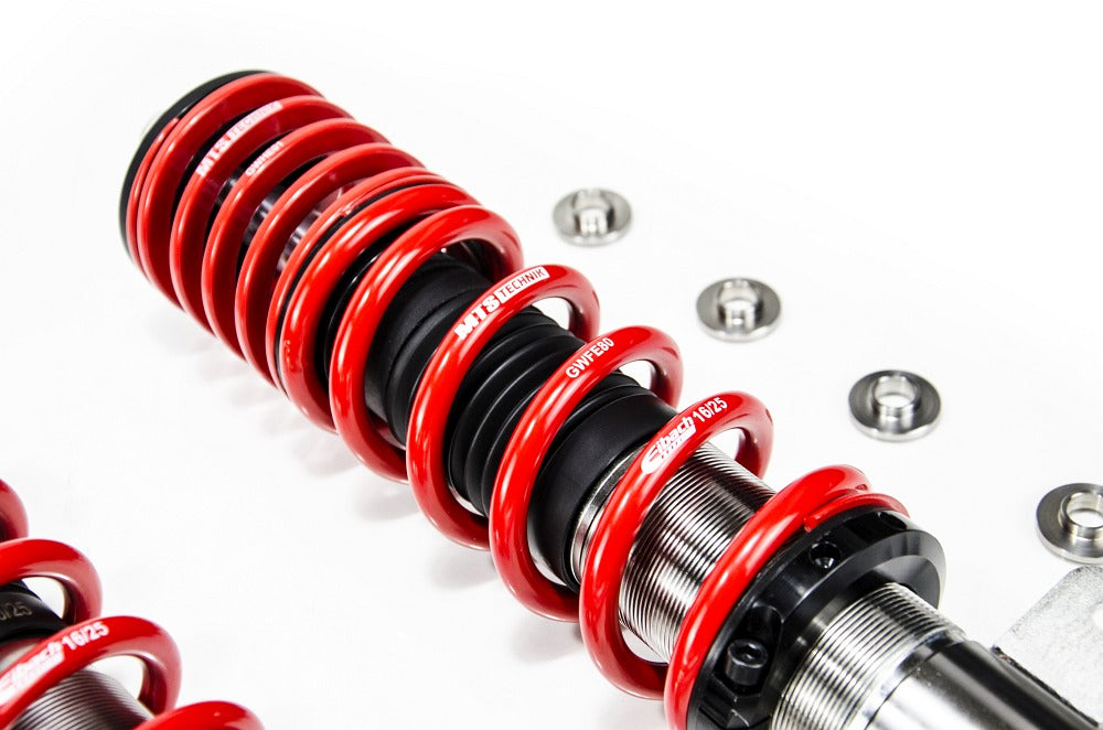 Combinés Filetés MTS Technik Audi B3 (89/8B) quattro — Finition Inox — vue 2 [Inox]
