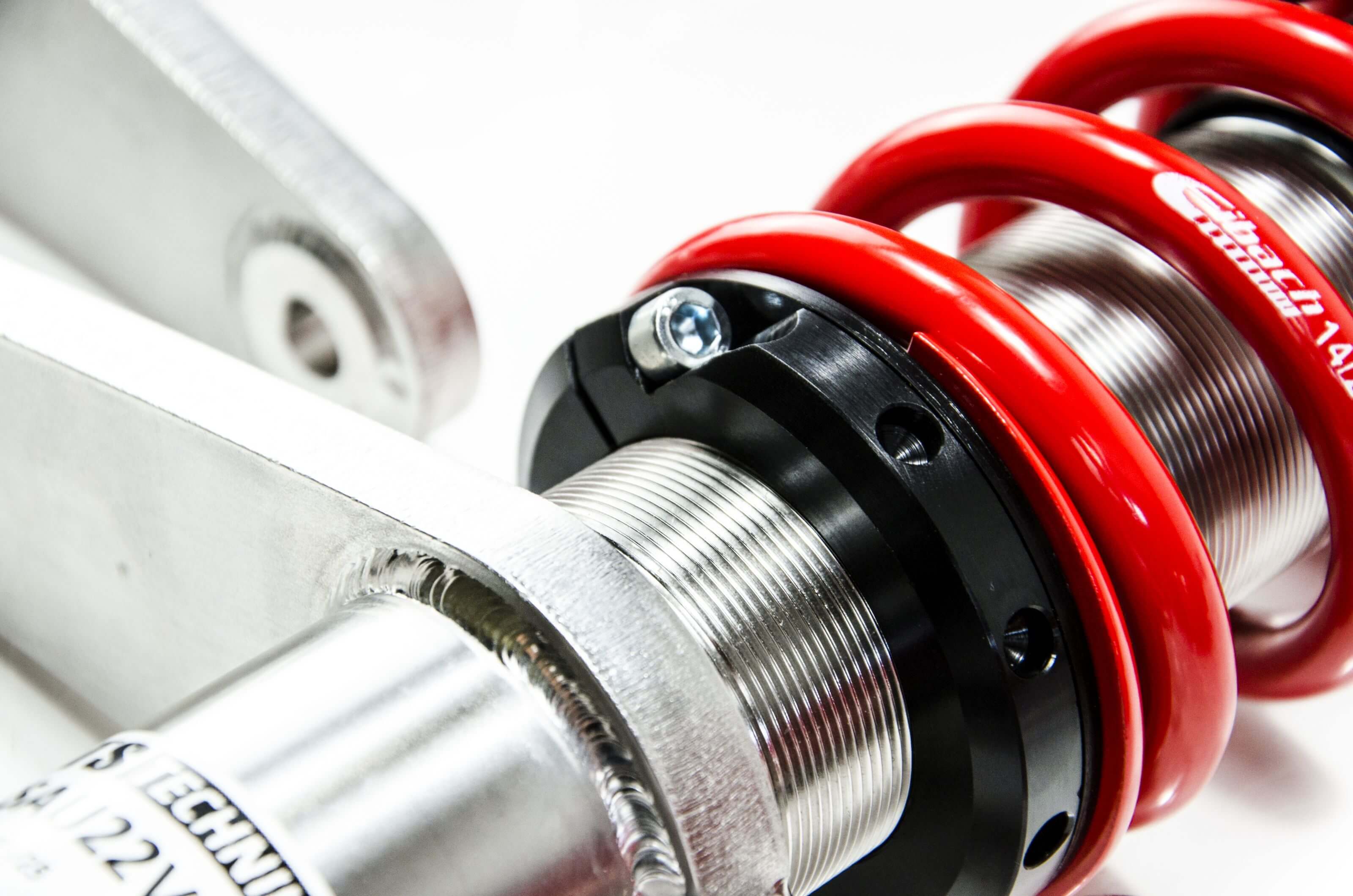 Combinés Filetés MTS Technik Audi 80 B4 Avant (8C) — Finition Inox — vue 6 [Inox]