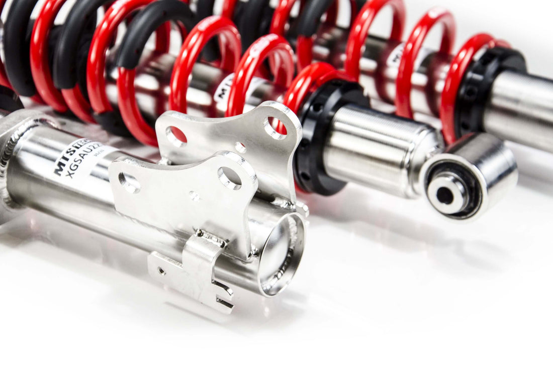 Combinés Filetés MTS Technik Audi 80 B4 Avant (8C) quattro — Finition Inox — vue 2 [Inox]