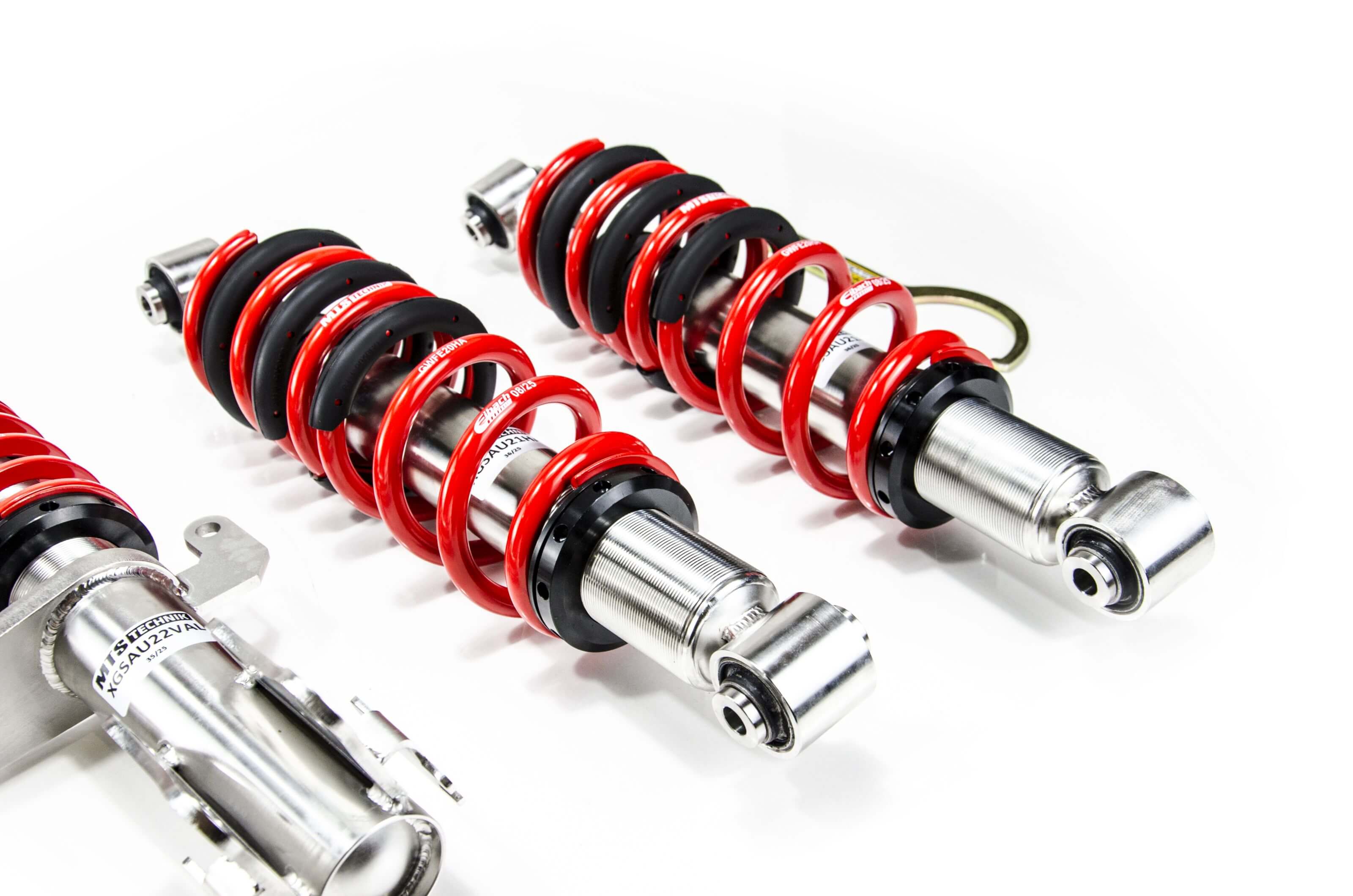 Combinés Filetés MTS Technik Audi 80 B4 Avant (8C) quattro — Finition Inox — vue 4 [Inox]