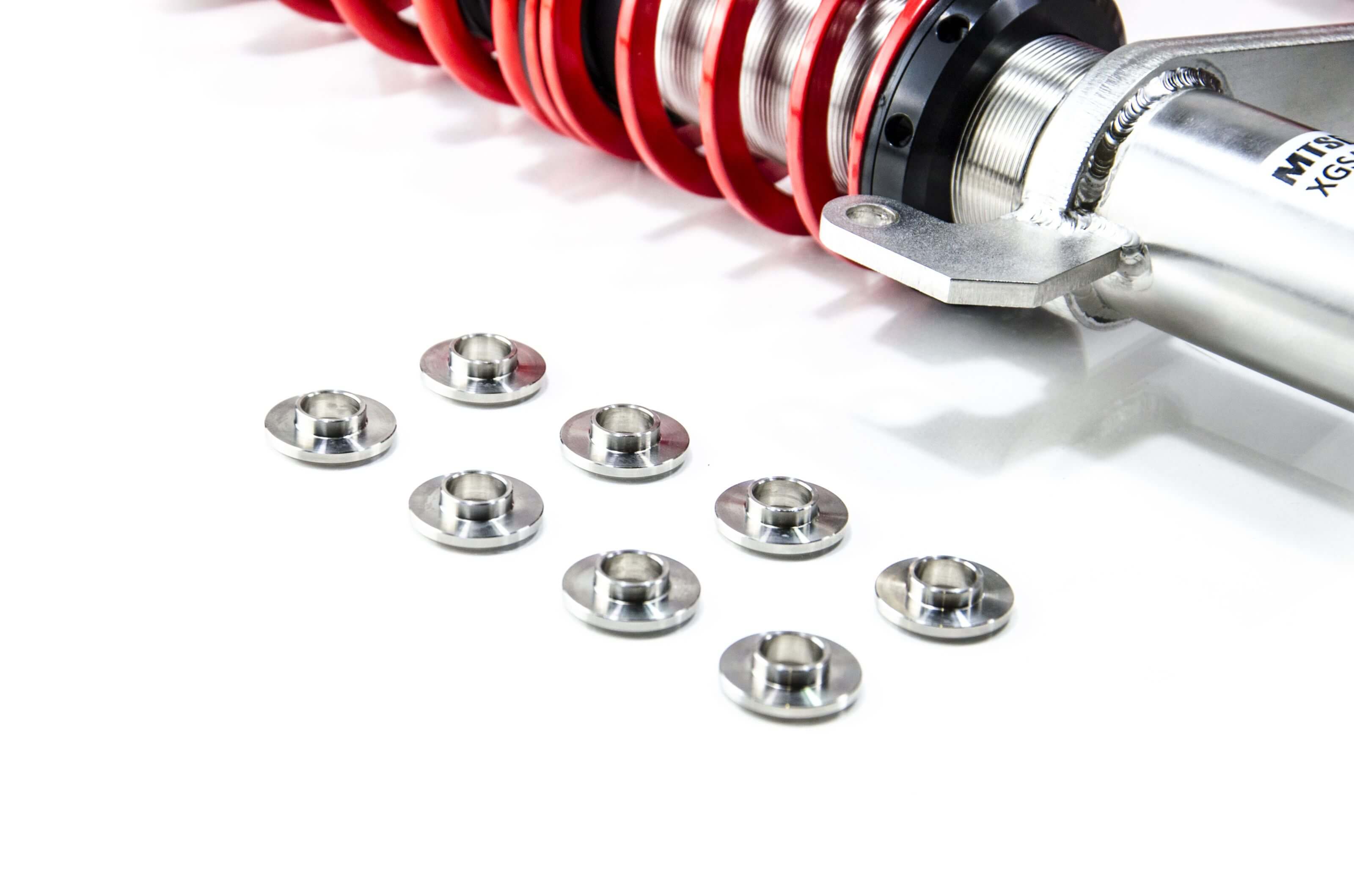 Combinés Filetés MTS Technik Audi 80 B4 Avant (8C) quattro — Finition Inox — vue 6 [Inox]