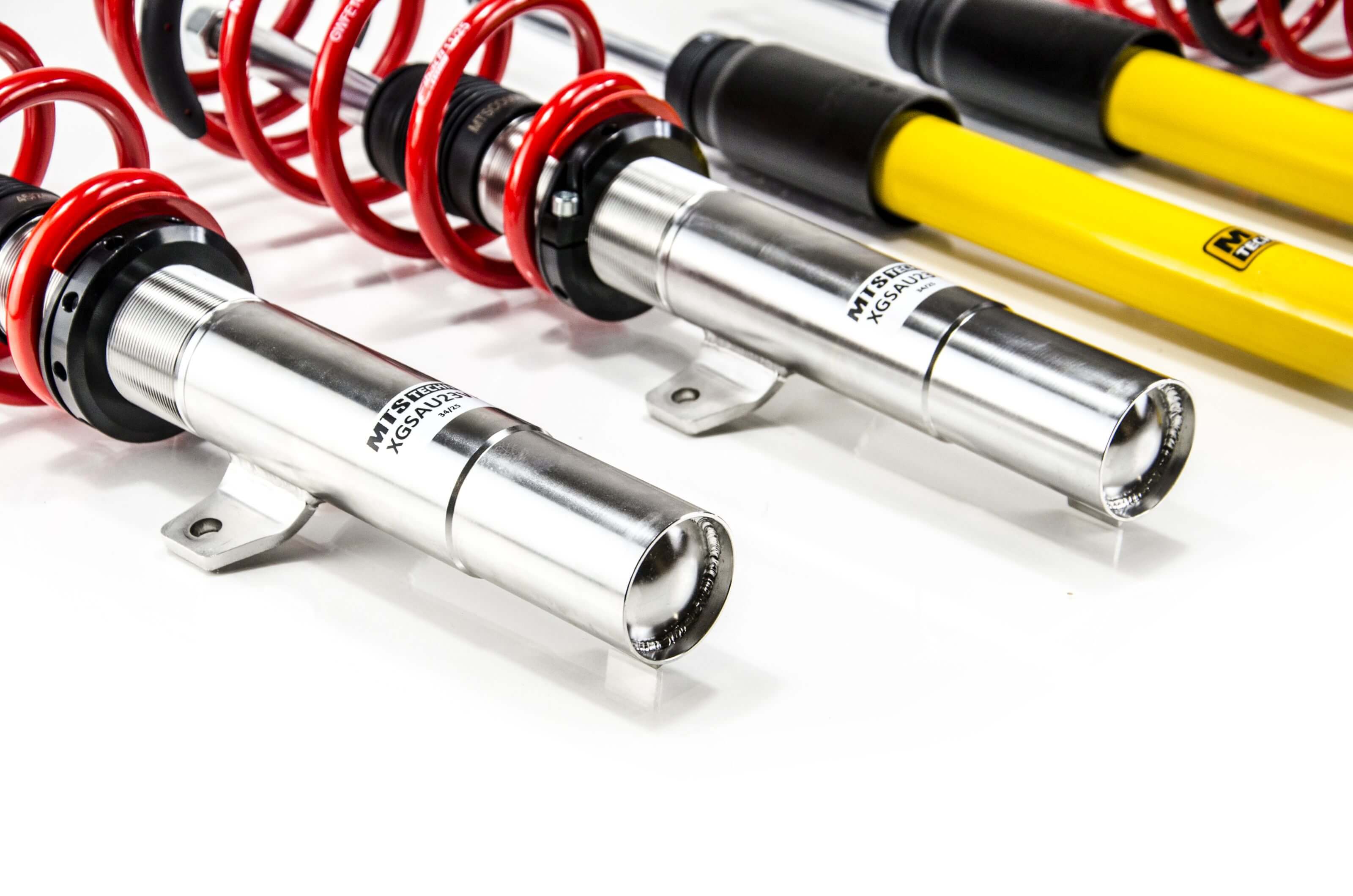 Combinés Filetés MTS Technik Volkswagen Polo VI (AW/BZ/AE) — Finition Inox — vue 2 [Inox]