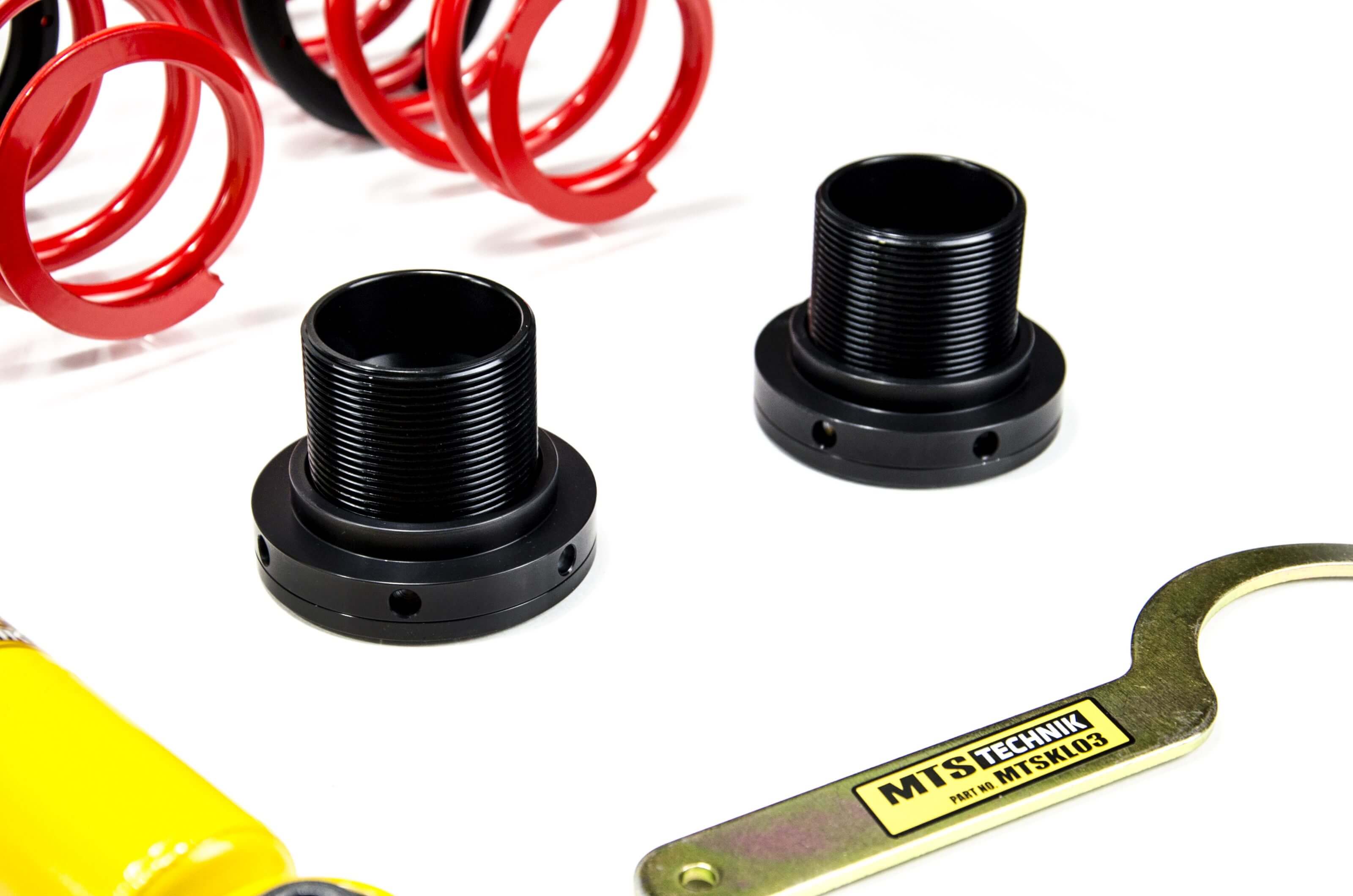 Combinés Filetés MTS Technik Volkswagen Polo VI (AW/BZ/AE) — Finition Inox — vue 6 [Inox]