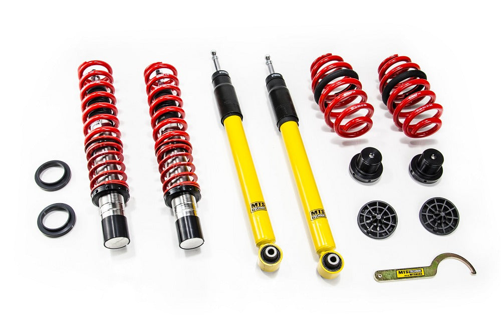 Combinés Filetés MTS Technik Audi A4 B9 (8W) — Finition Inox [Inox]