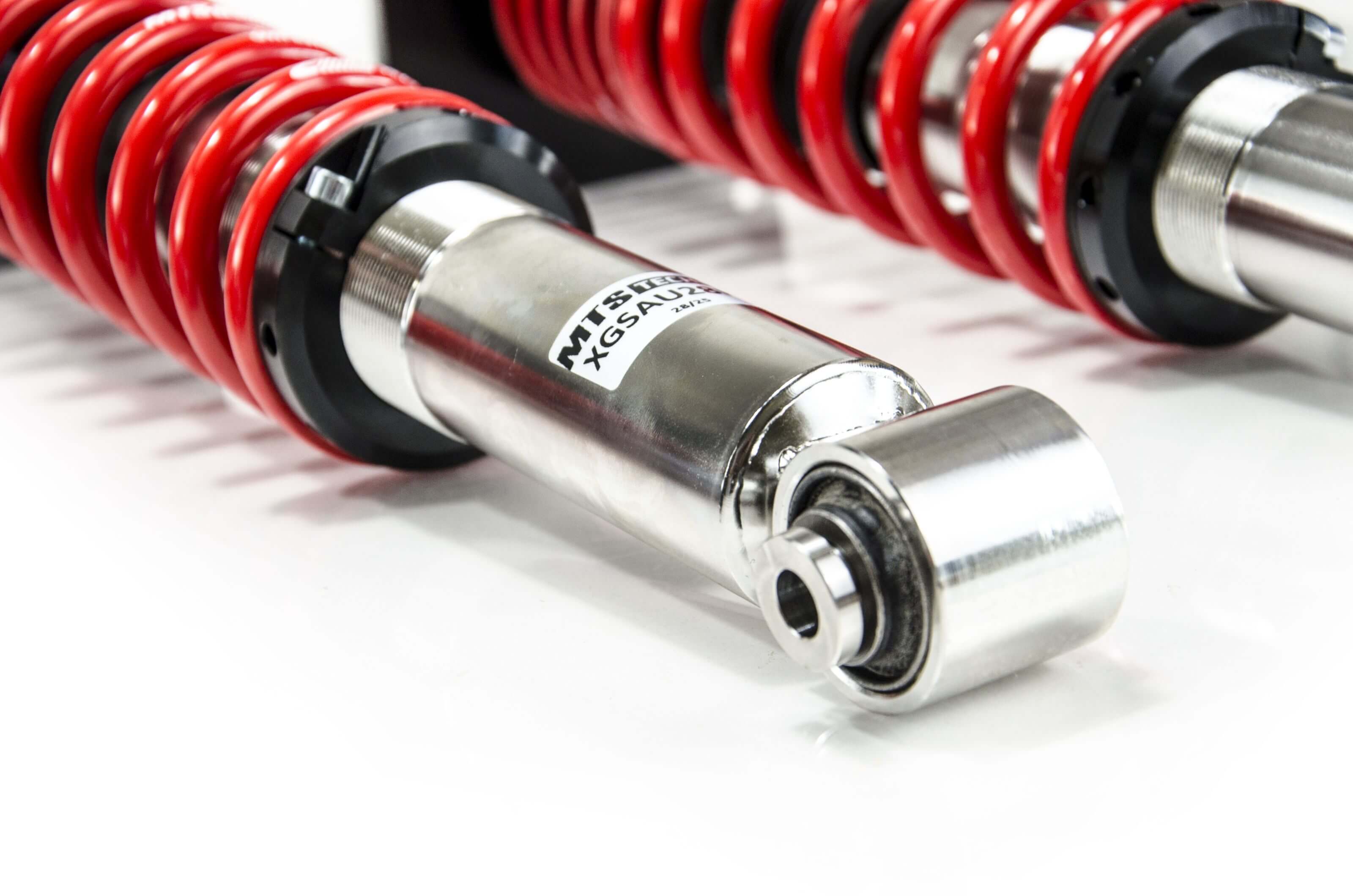 Combinés Filetés MTS Technik Audi 100 C3 (44) — Finition Inox — vue 7 [Inox]