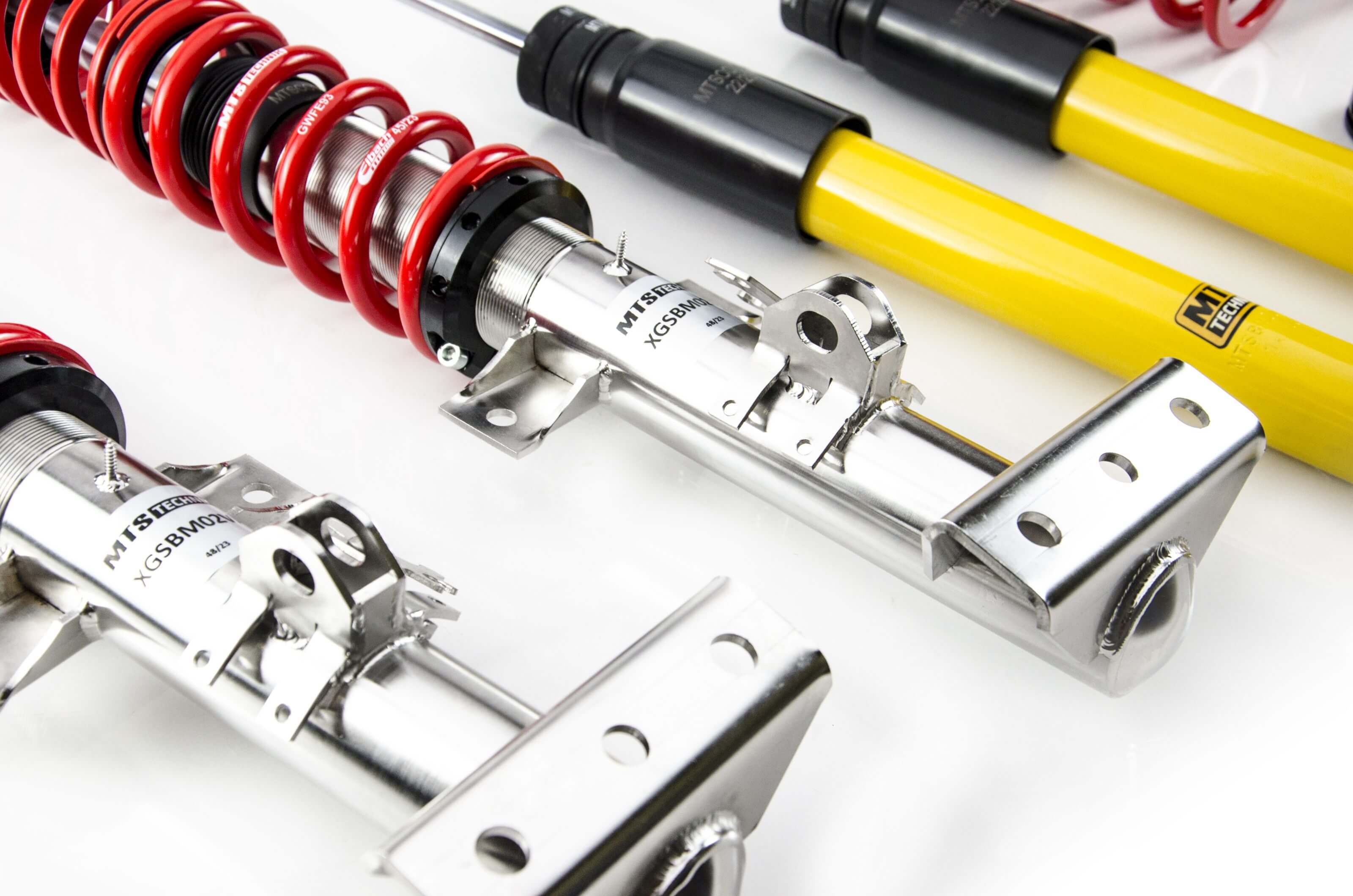 Combinés Filetés MTS Technik BMW Série 3 (E36) — Finition Inox — vue 2 [Inox]