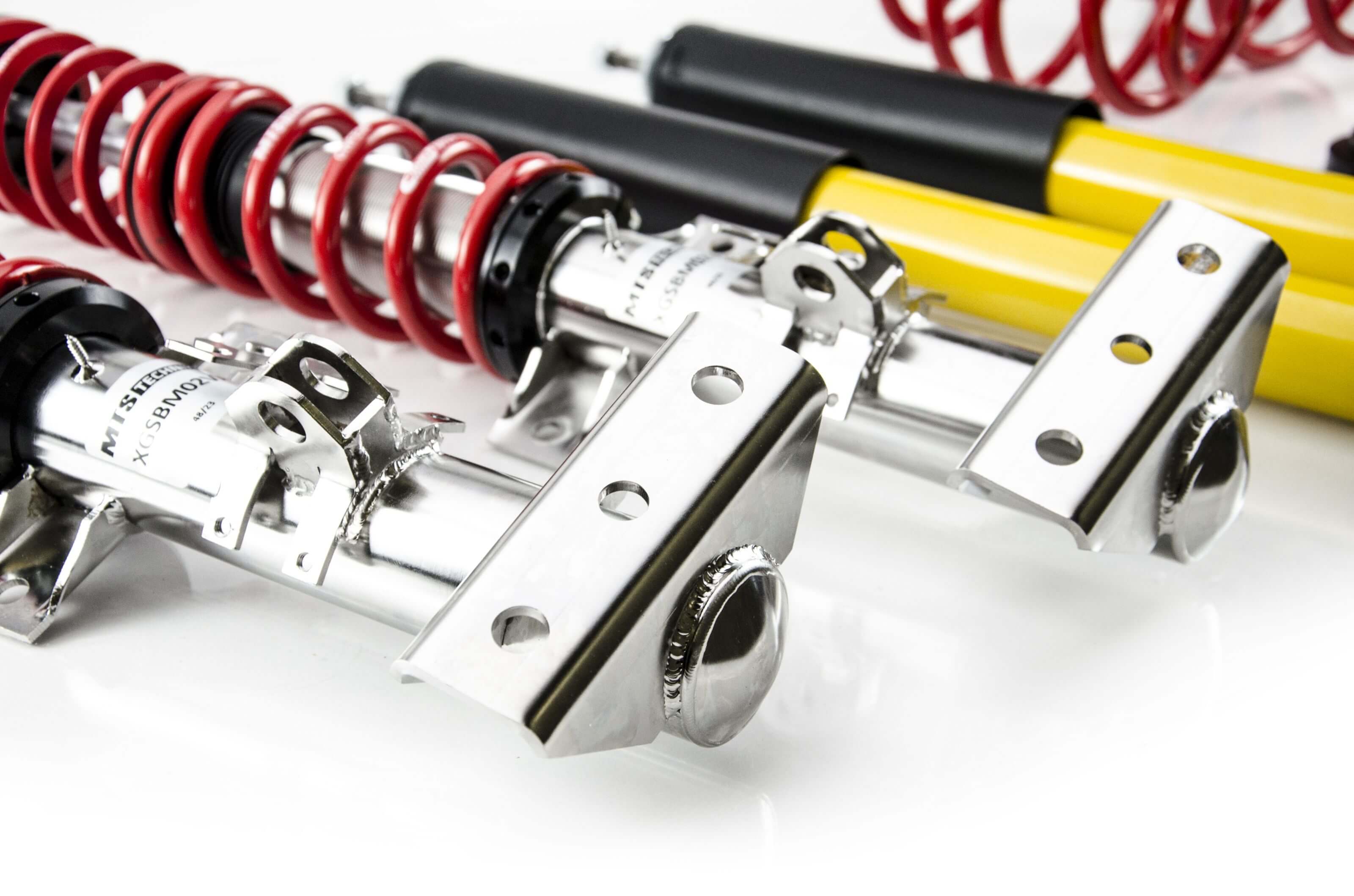 Combinés Filetés MTS Technik BMW Série 3 Compact (E36) — Finition Inox — vue 2 [Inox]
