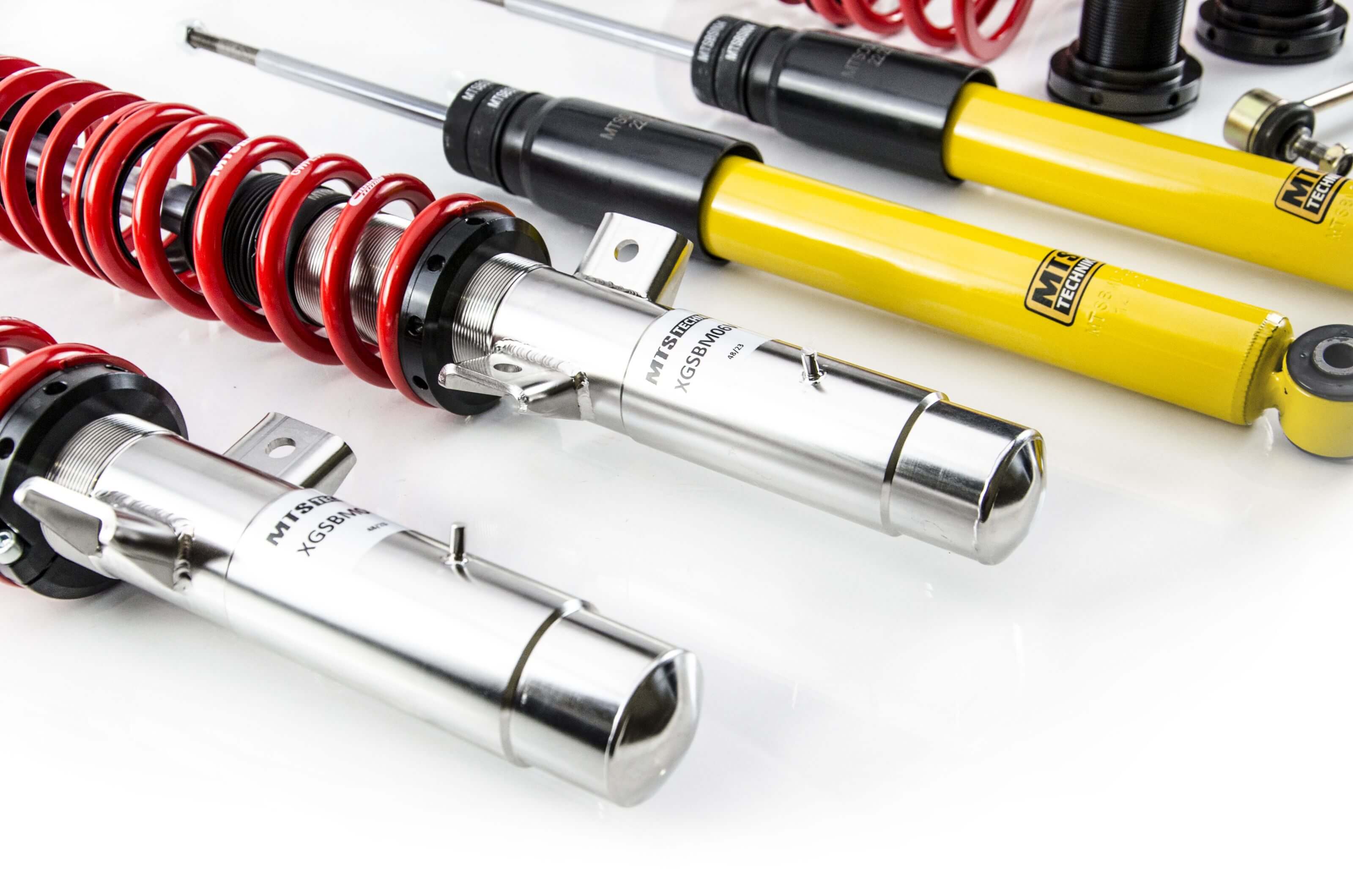 Combinés Filetés MTS Technik BMW Série 3 (E46) — Finition Inox — vue 2 [Inox]