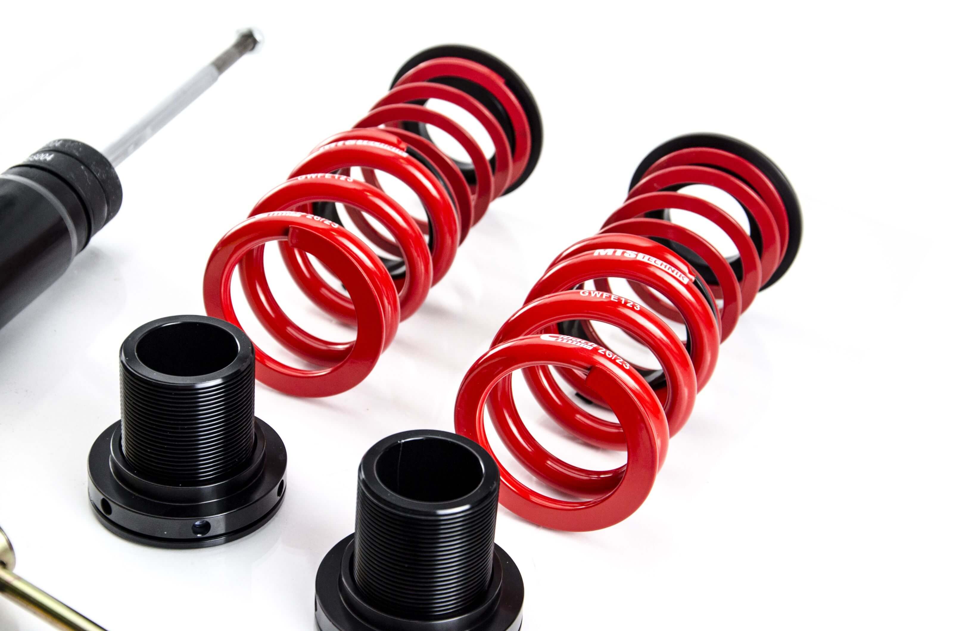 Combinés Filetés MTS Technik BMW Série 3 Compact (E46) — Finition Inox — vue 5 [Inox]