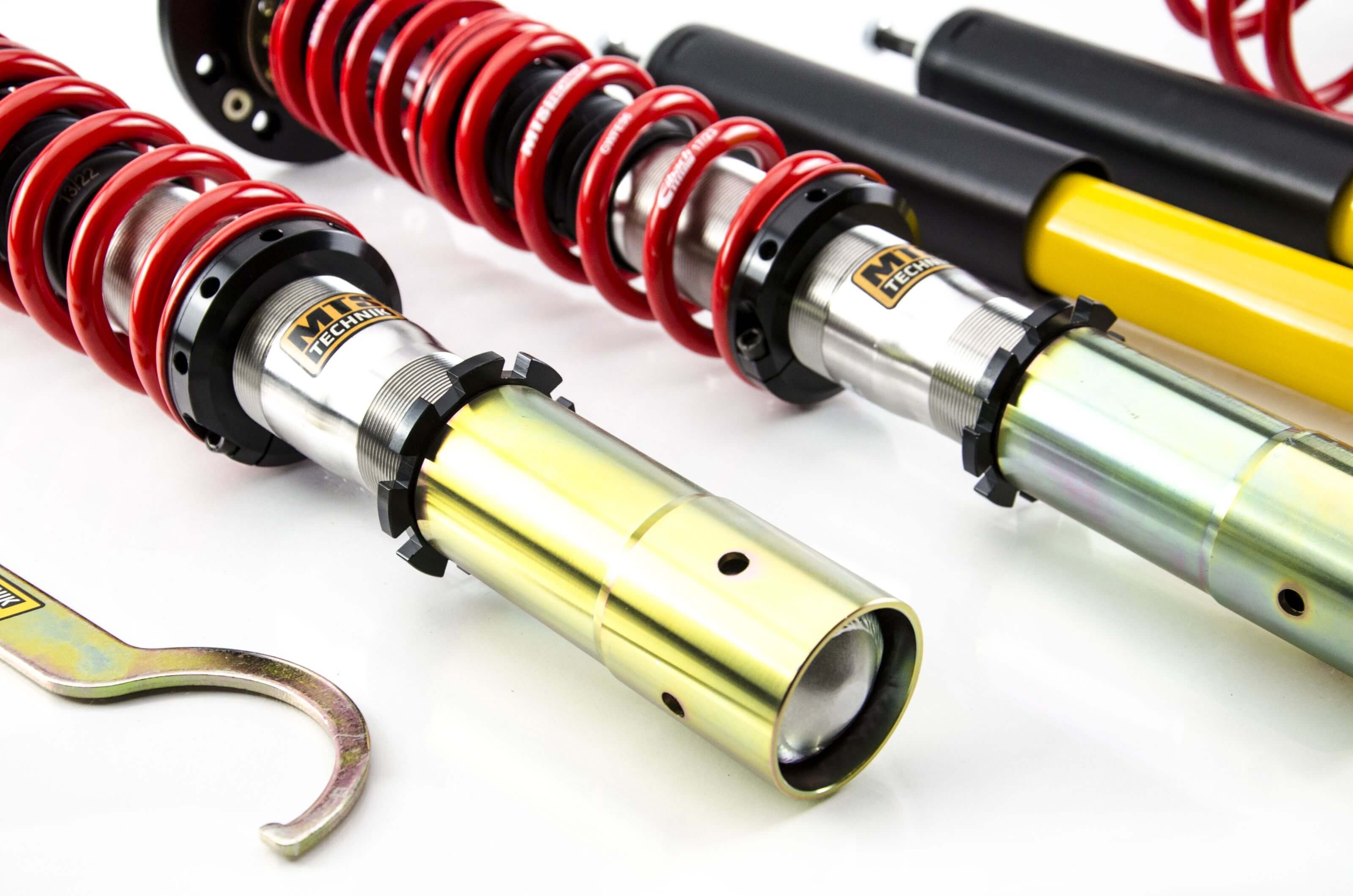 Combinés Filetés MTS Technik BMW Série 3 (E30) — Finition Inox — vue 2 [Inox]