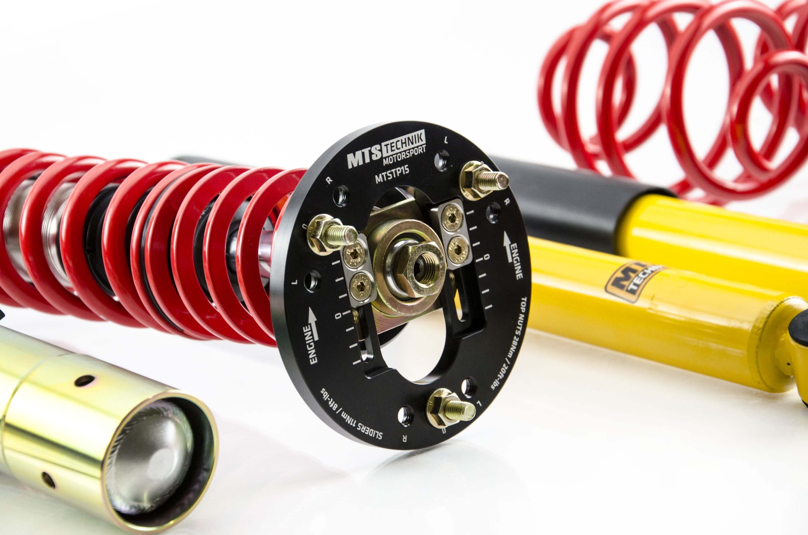 Combinés Filetés MTS Technik BMW Série 3 Touring (E30) — Finition Inox — vue 7 [Inox]