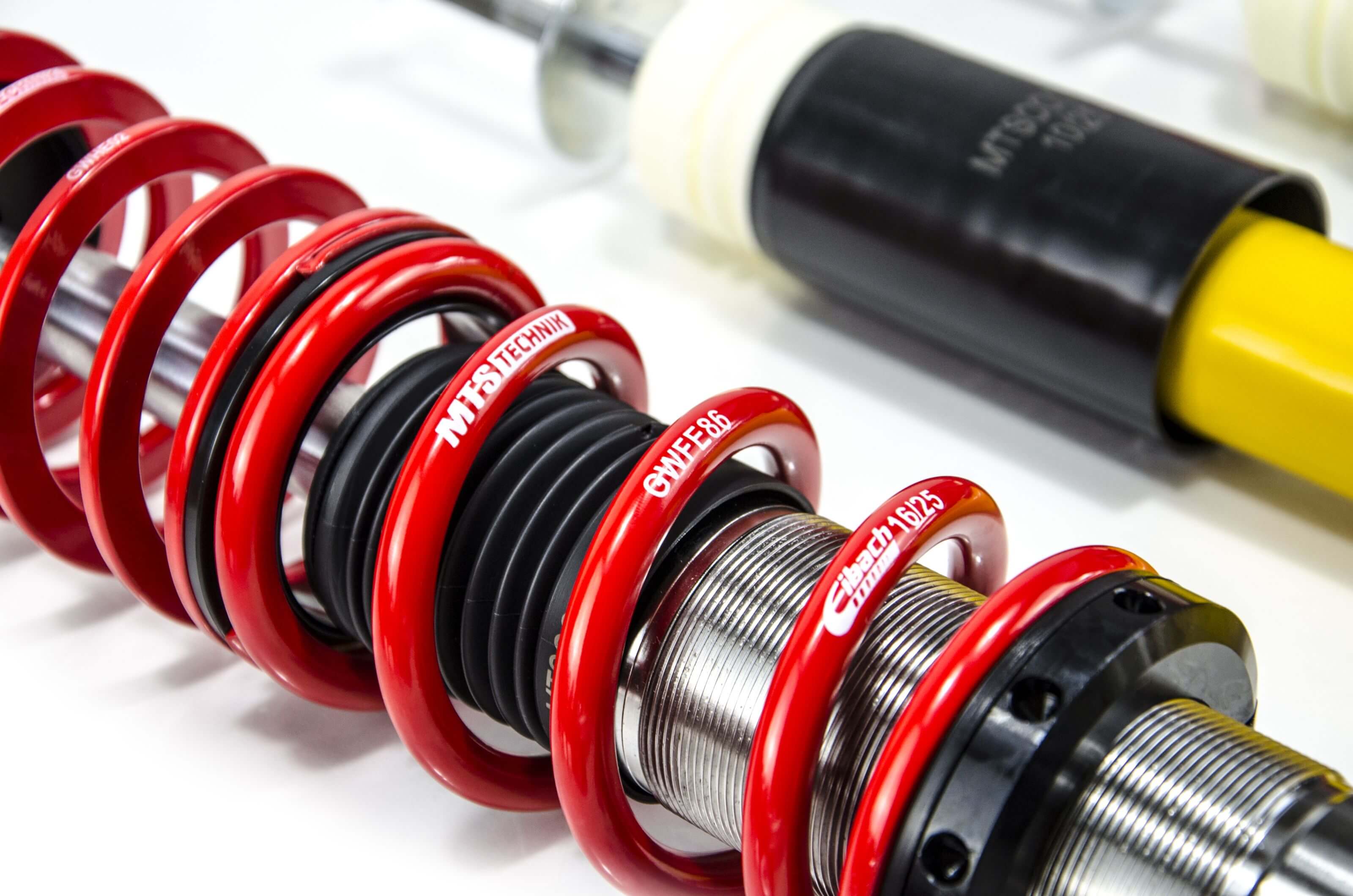 Combinés Filetés MTS Technik BMW Série 1 (E81) — Finition Inox — vue 3 [Inox]