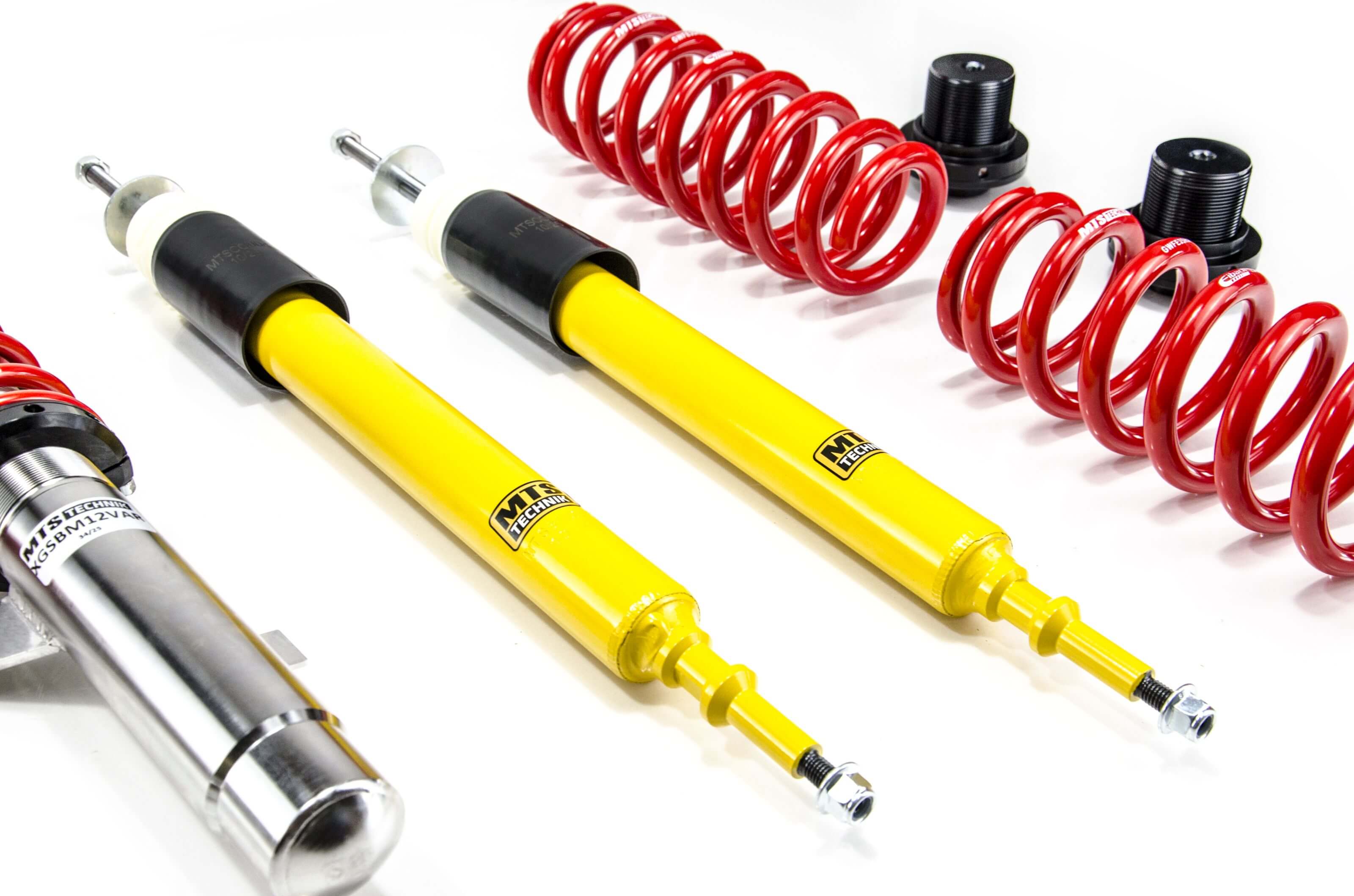 Combinés Filetés MTS Technik BMW Série 1 (E81) — Finition Inox — vue 4 [Inox]