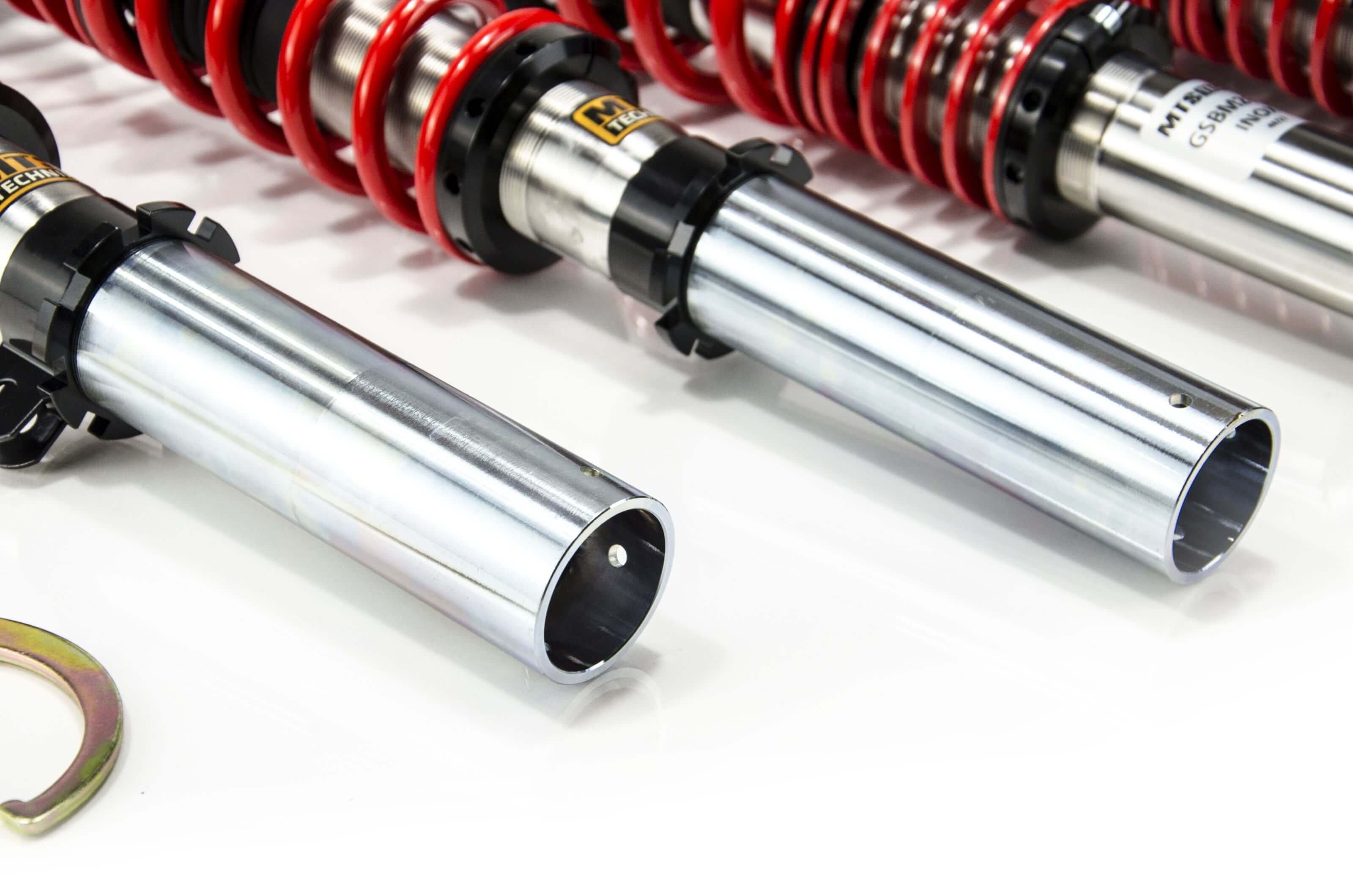 Combinés Filetés MTS Technik BMW Série 3 (E21) — Finition Inox — vue 4 [Inox]