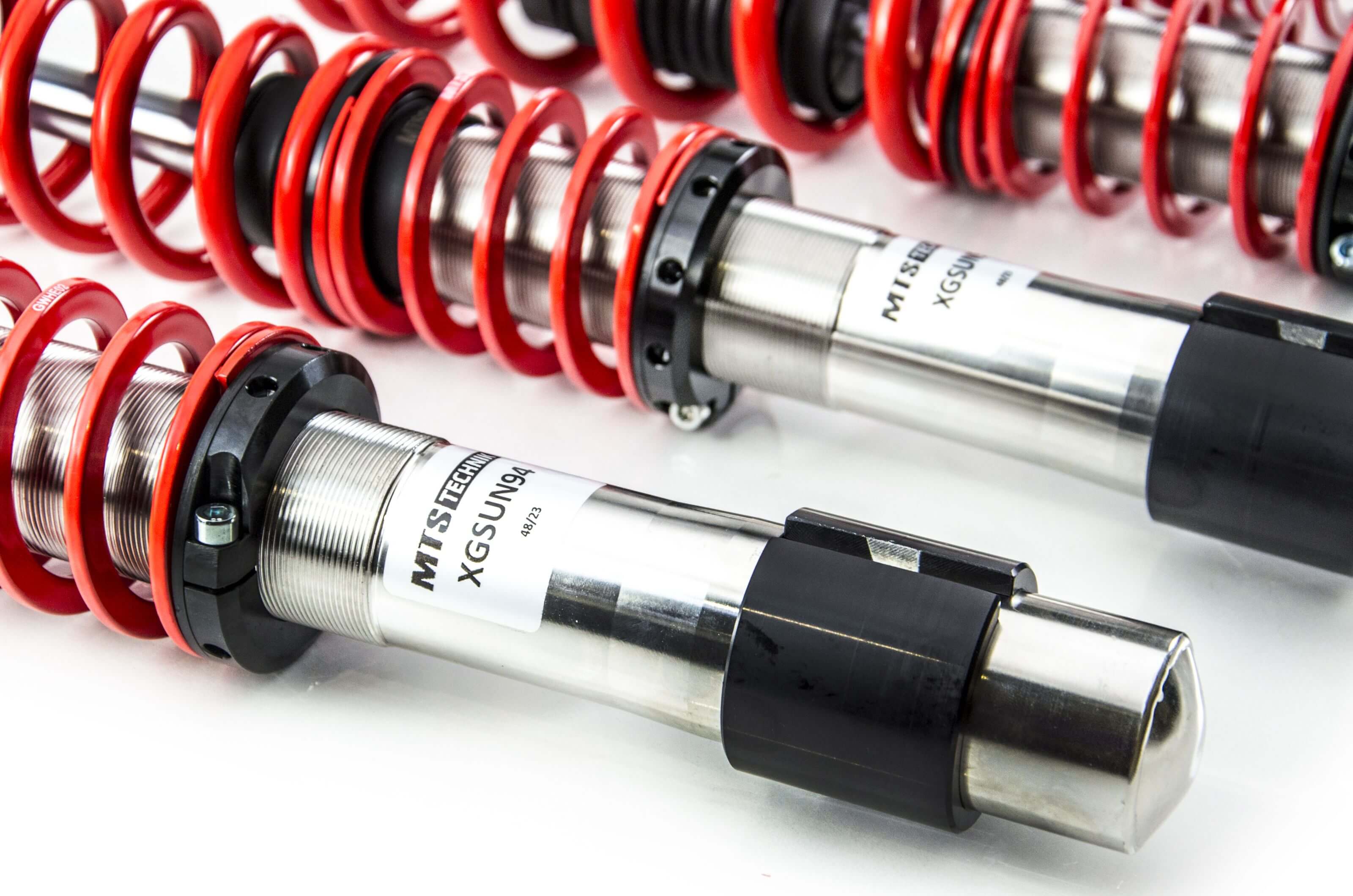 Combinés Filetés MTS Technik BMW Série 5 (E60) — Finition Inox — vue 2 [Inox]