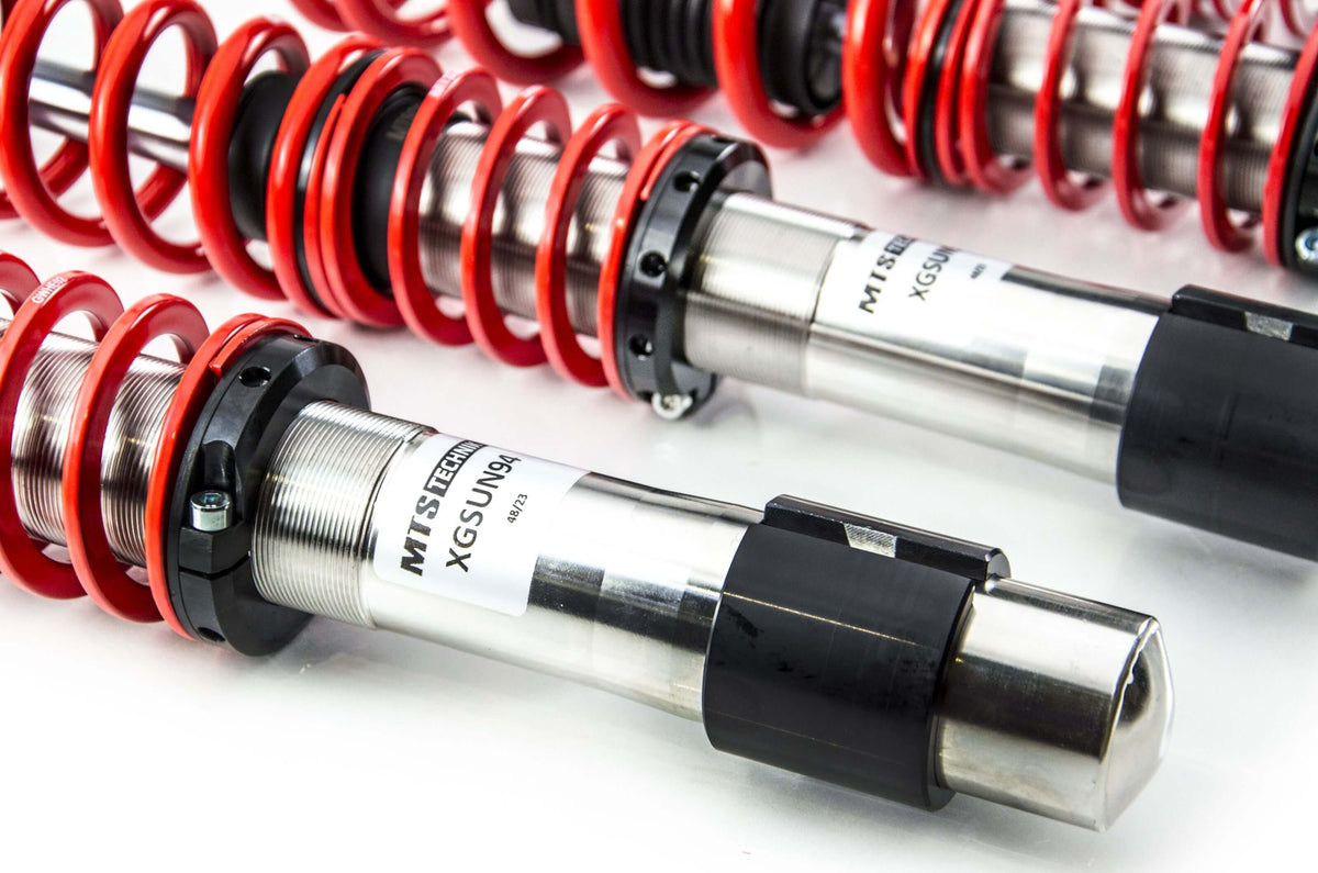 Combinés Filetés MTS Technik BMW Série 5 (E60) — Finition Inox — vue 2 [Inox]