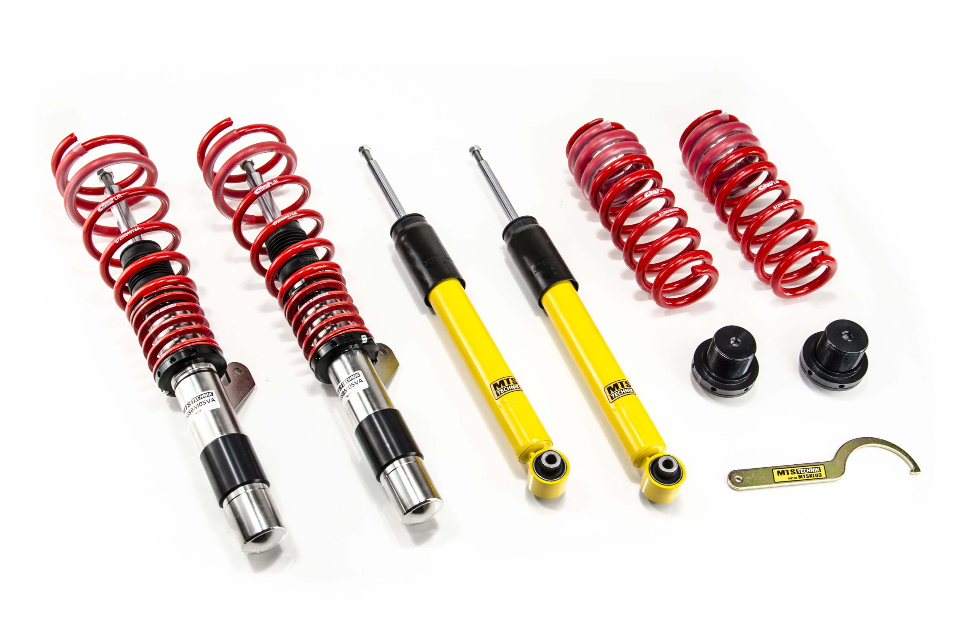 Combinés Filetés MTS Technik BMW Série 1 (F21) — Finition Inox [Inox]