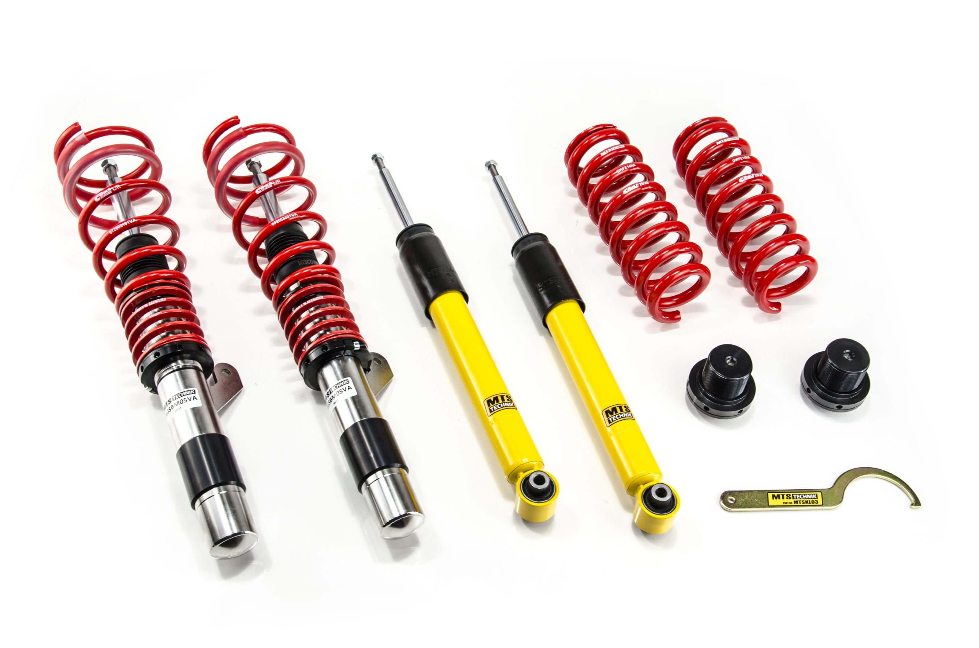 Combinés Filetés MTS Technik BMW Série 3 (F34) — Finition Inox [Inox]